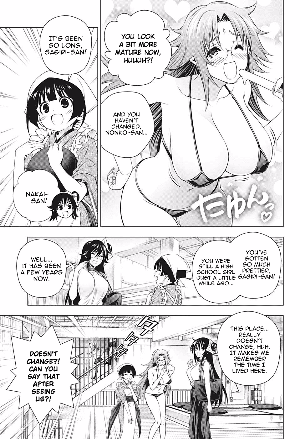 Yuragi-sou no Yuuna-san Chapter 195 - Page 3