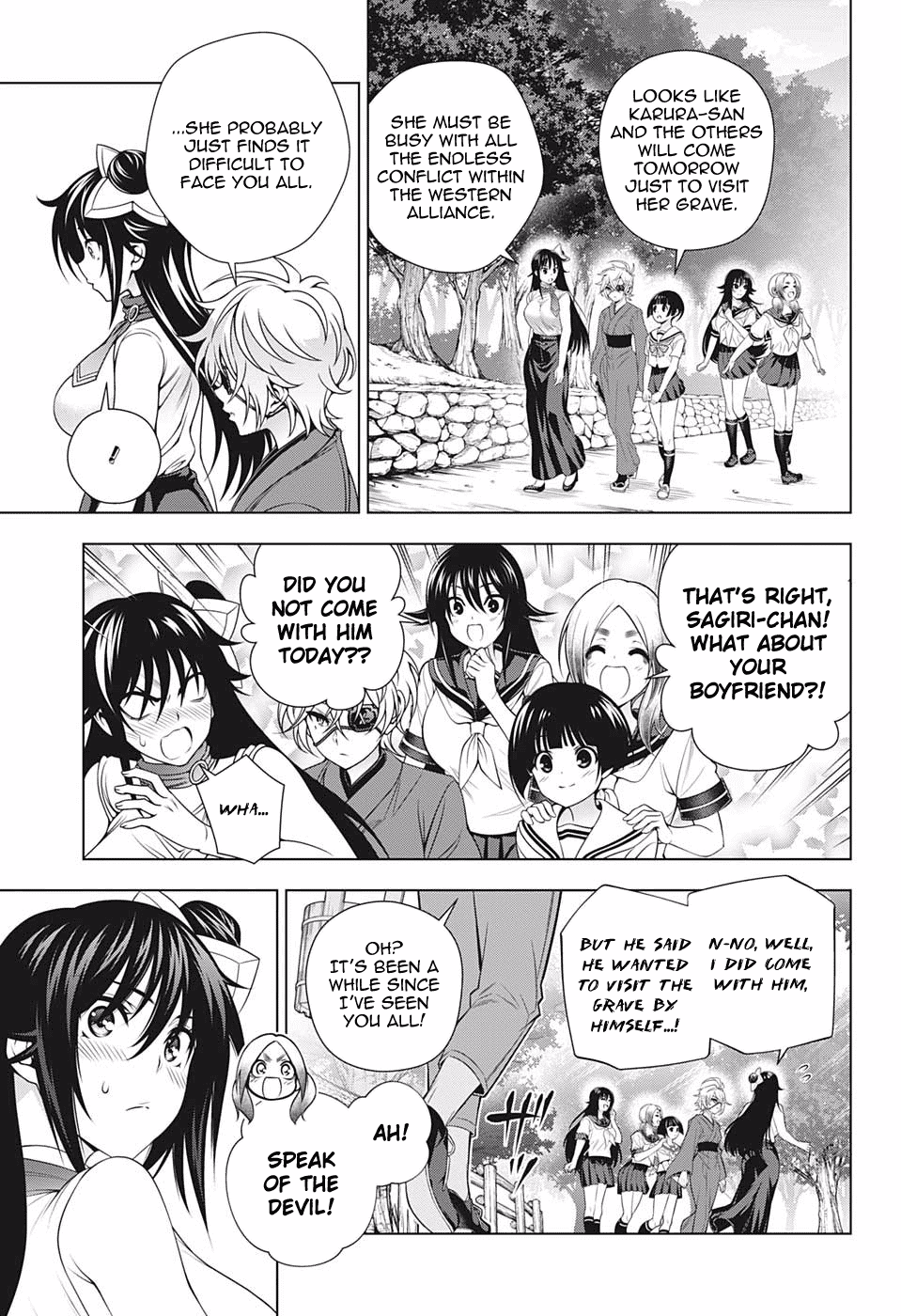 Yuragi-sou no Yuuna-san Chapter 195 - Page 7