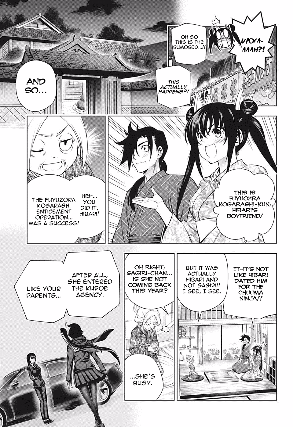 Yuragi-sou no Yuuna-san Chapter 196 - Page 5