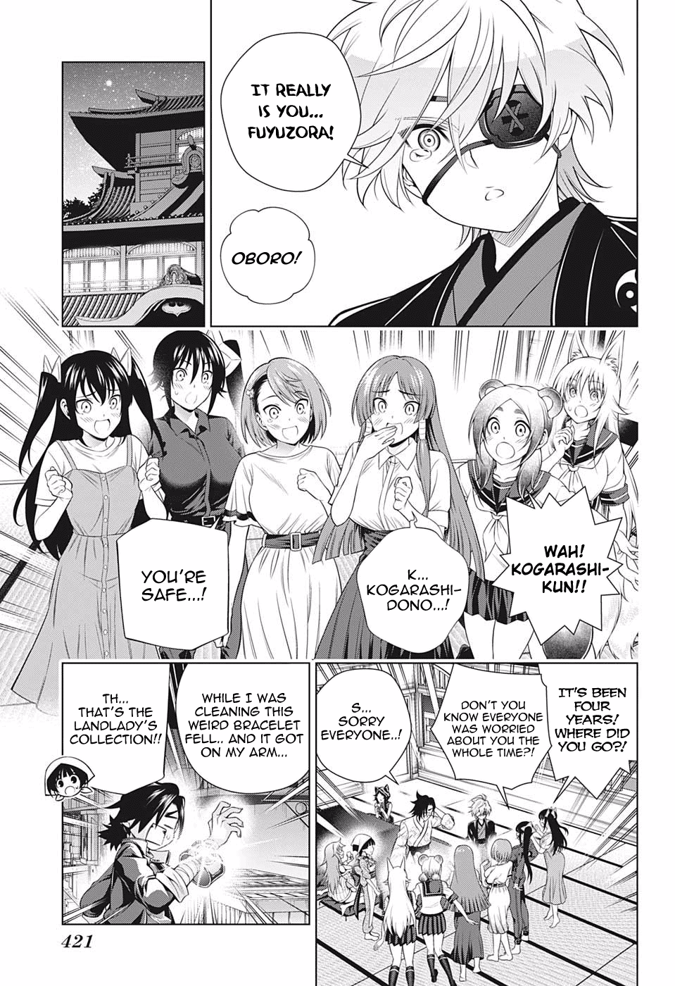 Yuragi-sou no Yuuna-san Chapter 196 - Page 9