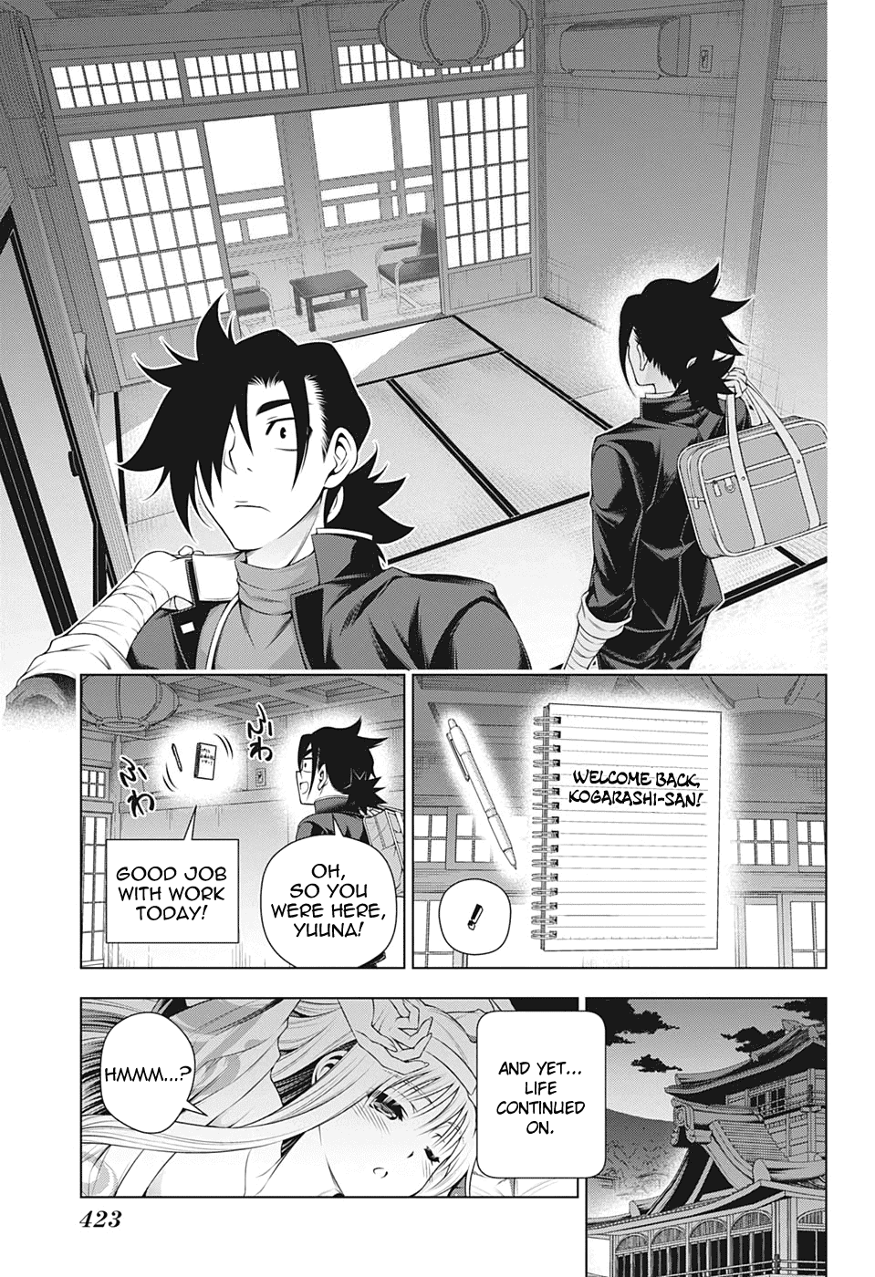 Yuragi-sou no Yuuna-san Chapter 204 - Page 7