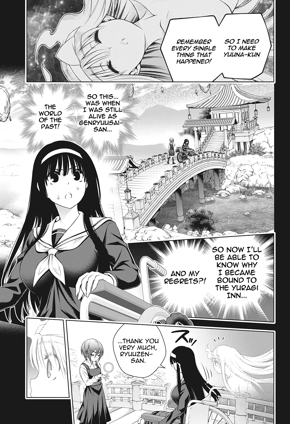 Yuragi-sou no Yuuna-san Chapter 205 - Page 3