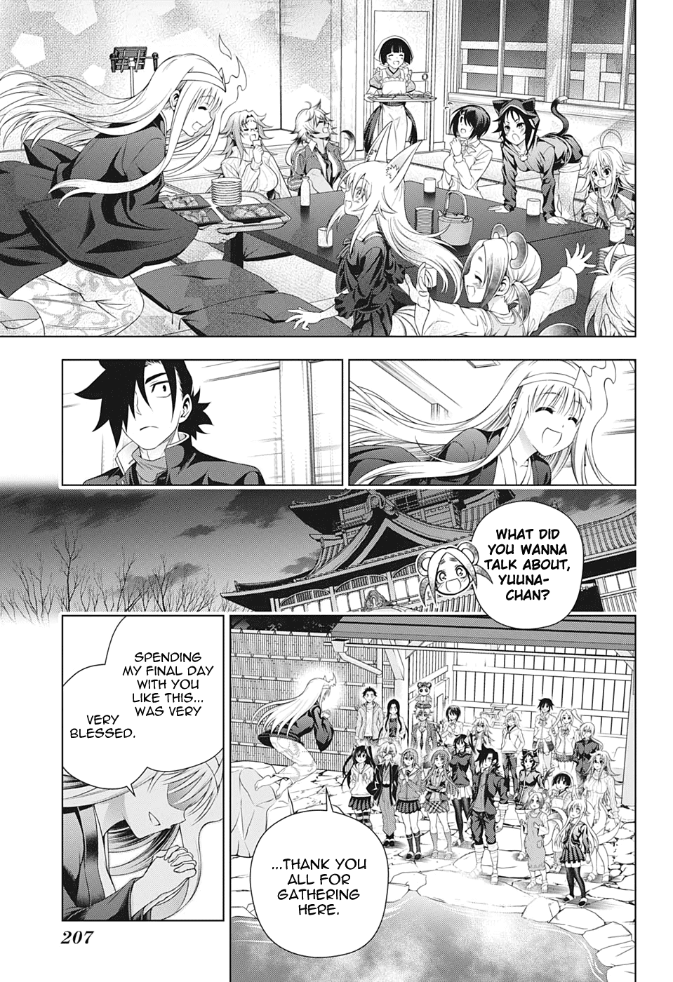 Yuragi-sou no Yuuna-san Chapter 209 - Page 9
