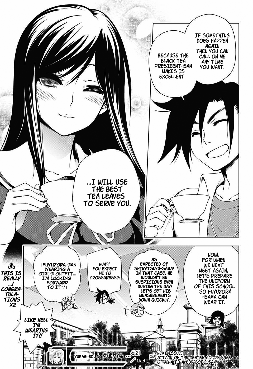 Yuragi-sou no Yuuna-san Chapter 21.1 - Page 19