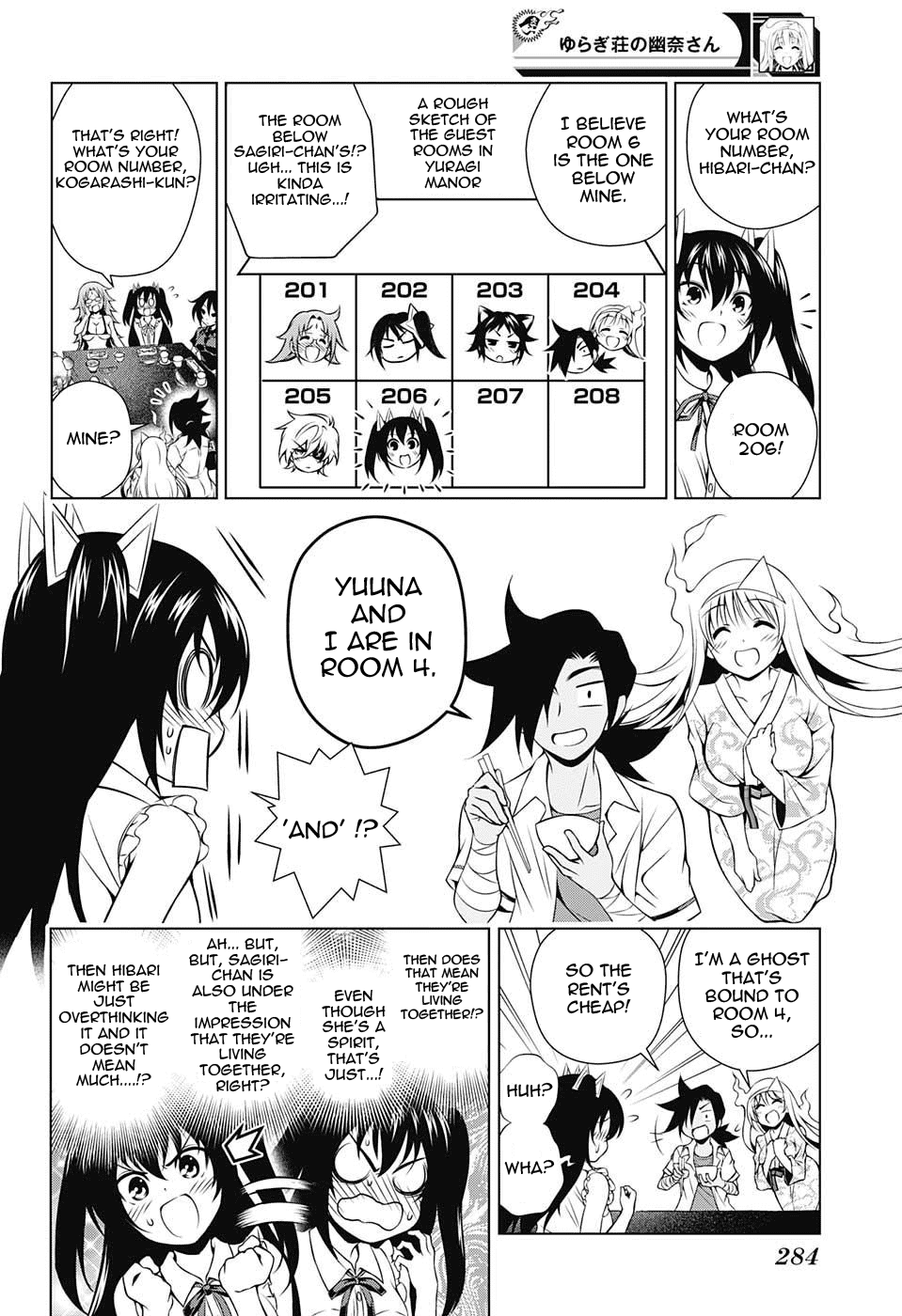 Yuragi-sou no Yuuna-san Chapter 38 - Page 8