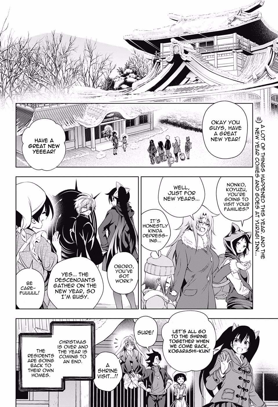 Yuragi-sou no Yuuna-san Chapter 56 - Page 2