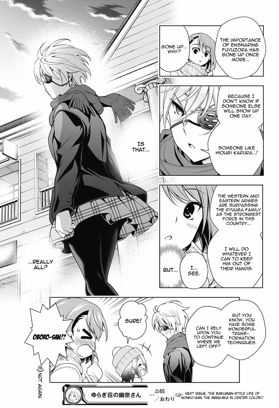Yuragi-sou no Yuuna-san Chapter 65 - Page 18