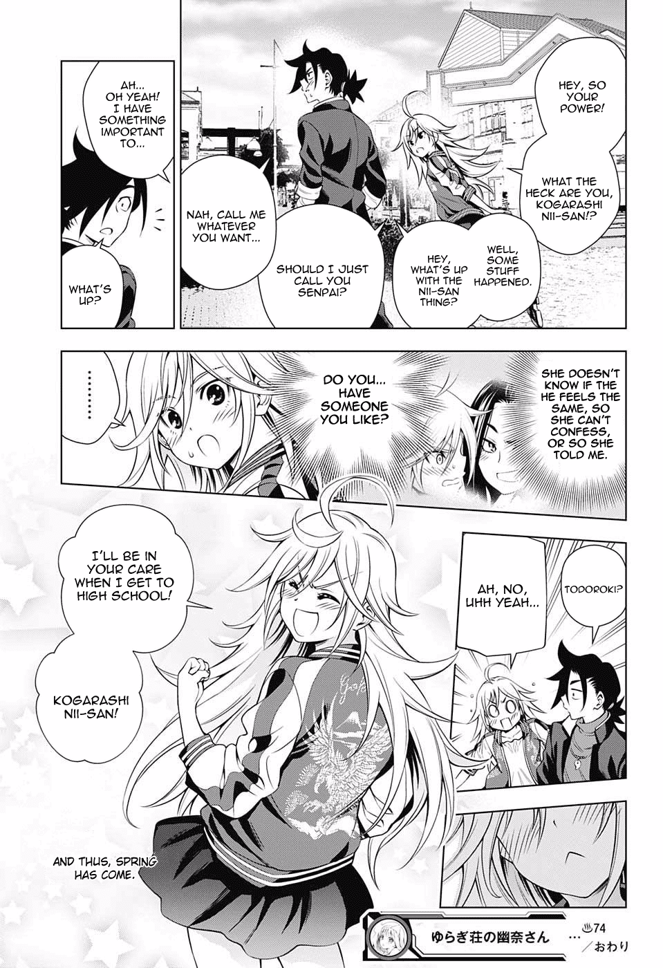 Yuragi-sou no Yuuna-san Chapter 74 - Page 19