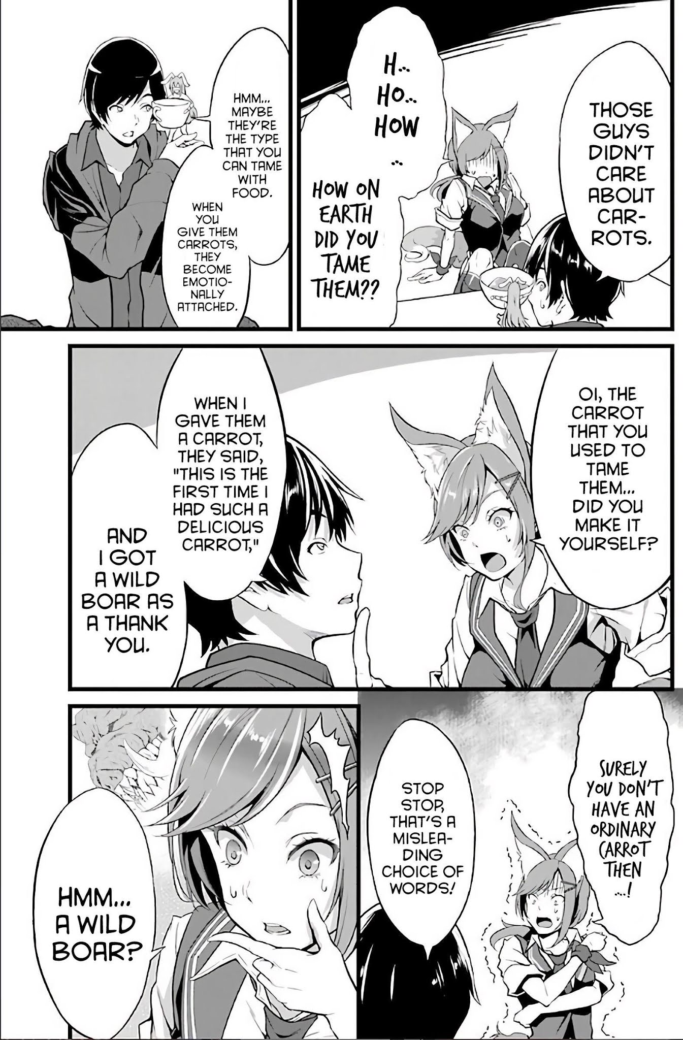Yuru Fuwa Noka No Moji Bake Skill Chapter 3 - Page 13