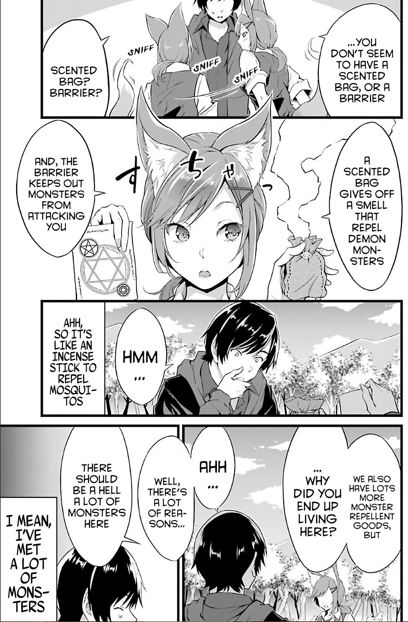 Yuru Fuwa Noka No Moji Bake Skill Chapter 3 - Page 7