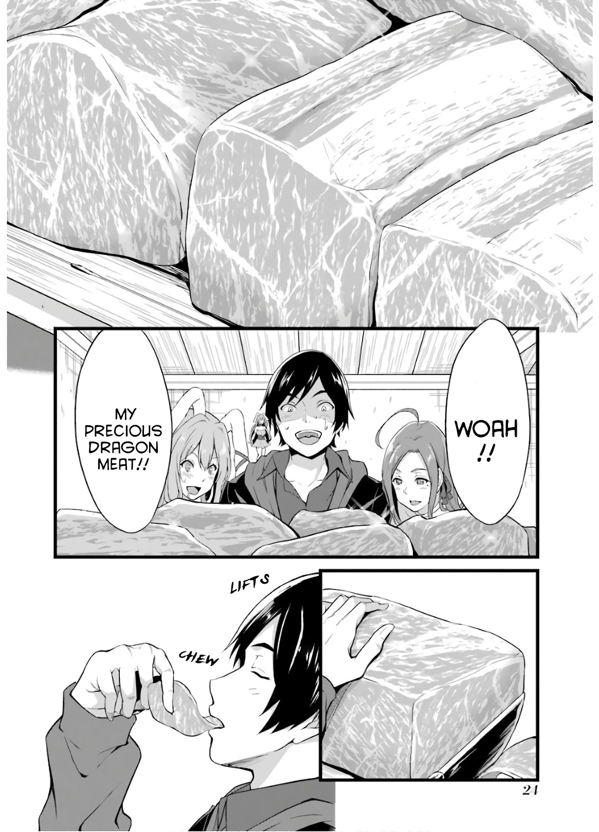 Yuru Fuwa Noka No Moji Bake Skill Chapter 5 - Page 23