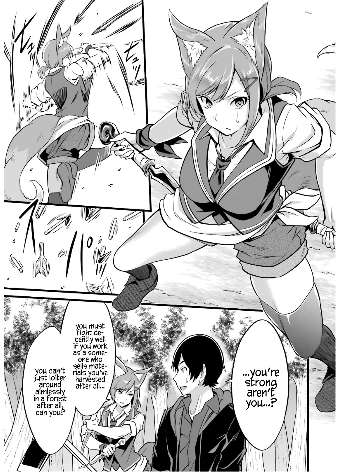 Yuru Fuwa Noka No Moji Bake Skill Chapter 8 - Page 28