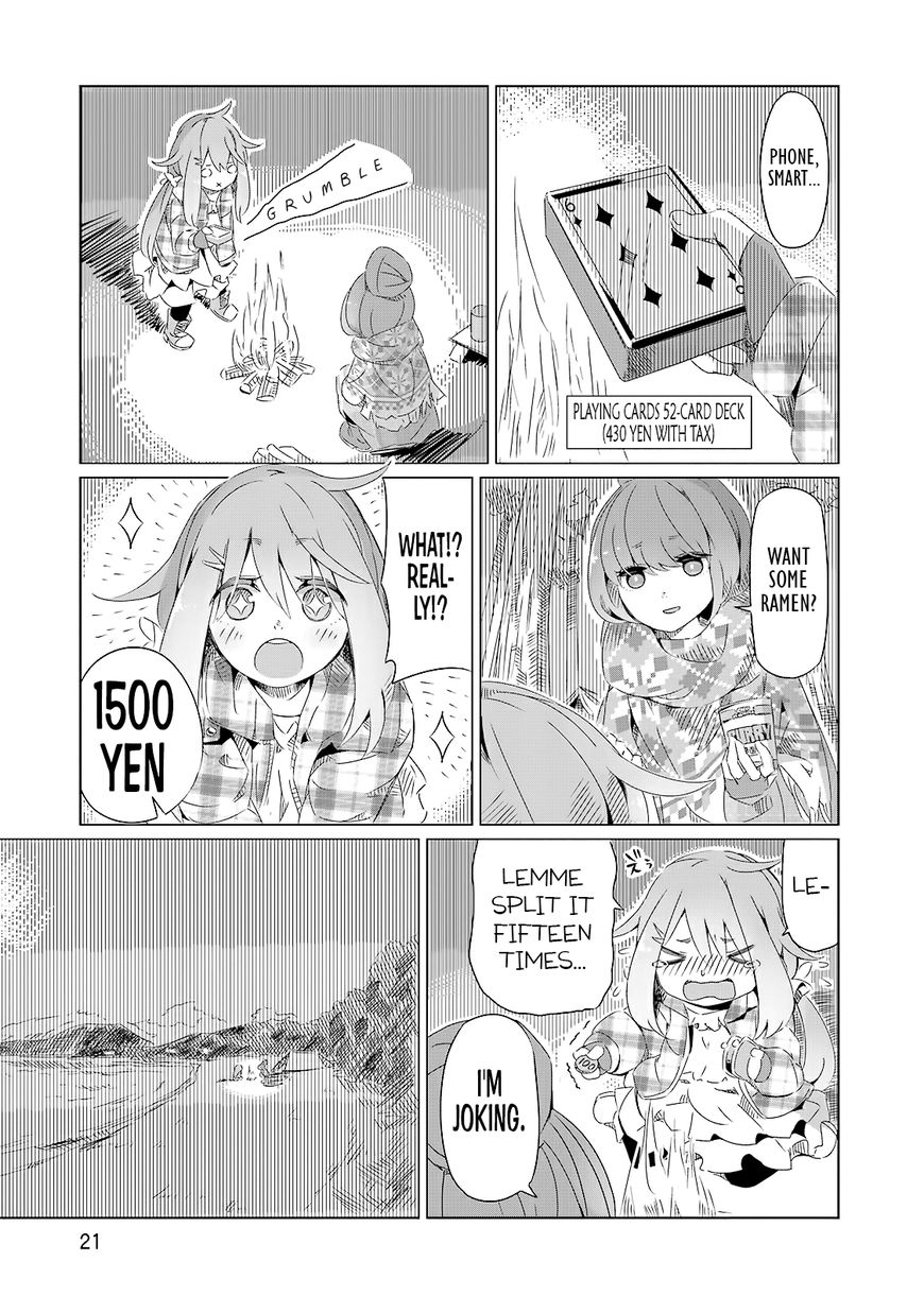 Yurucamp Chapter 1 - Page 21