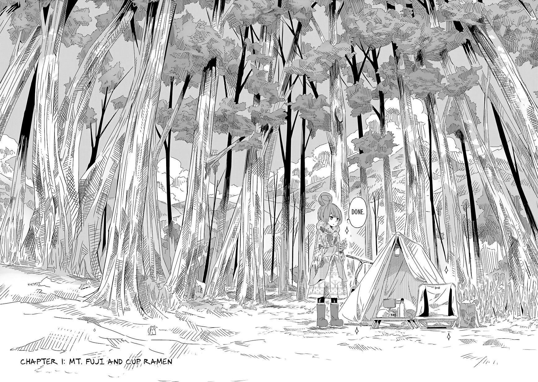Yurucamp Chapter 1 - Page 9