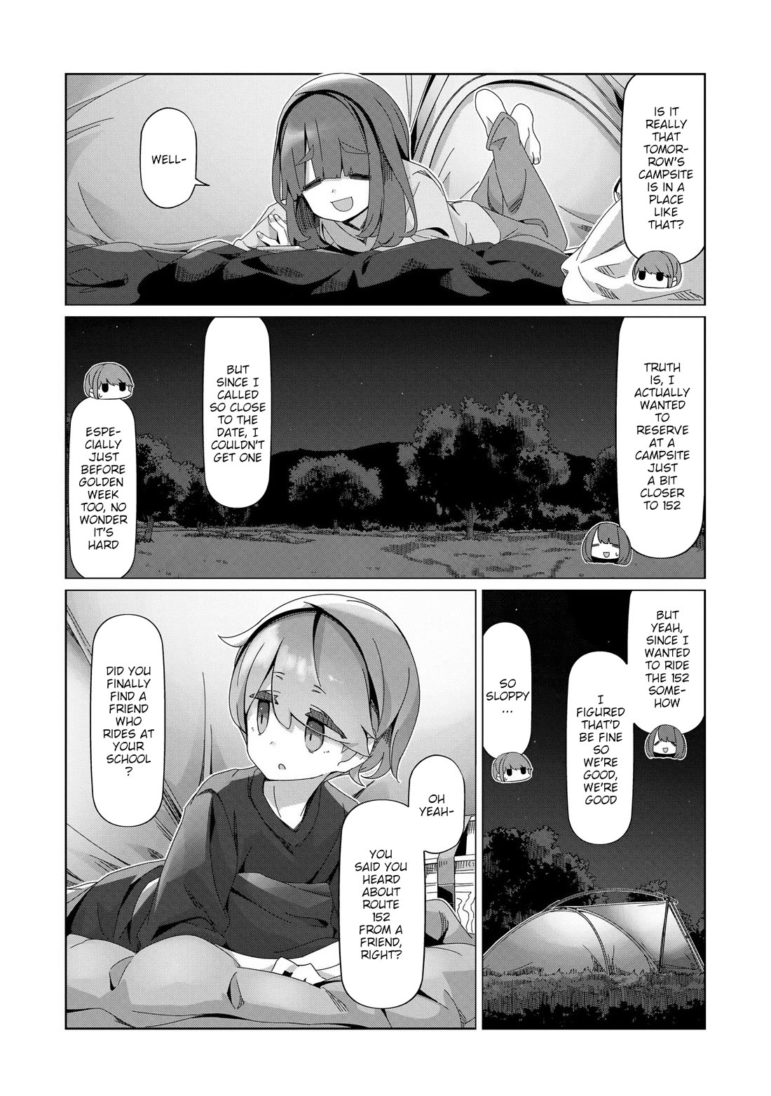 Yurucamp Chapter 100 - Page 17