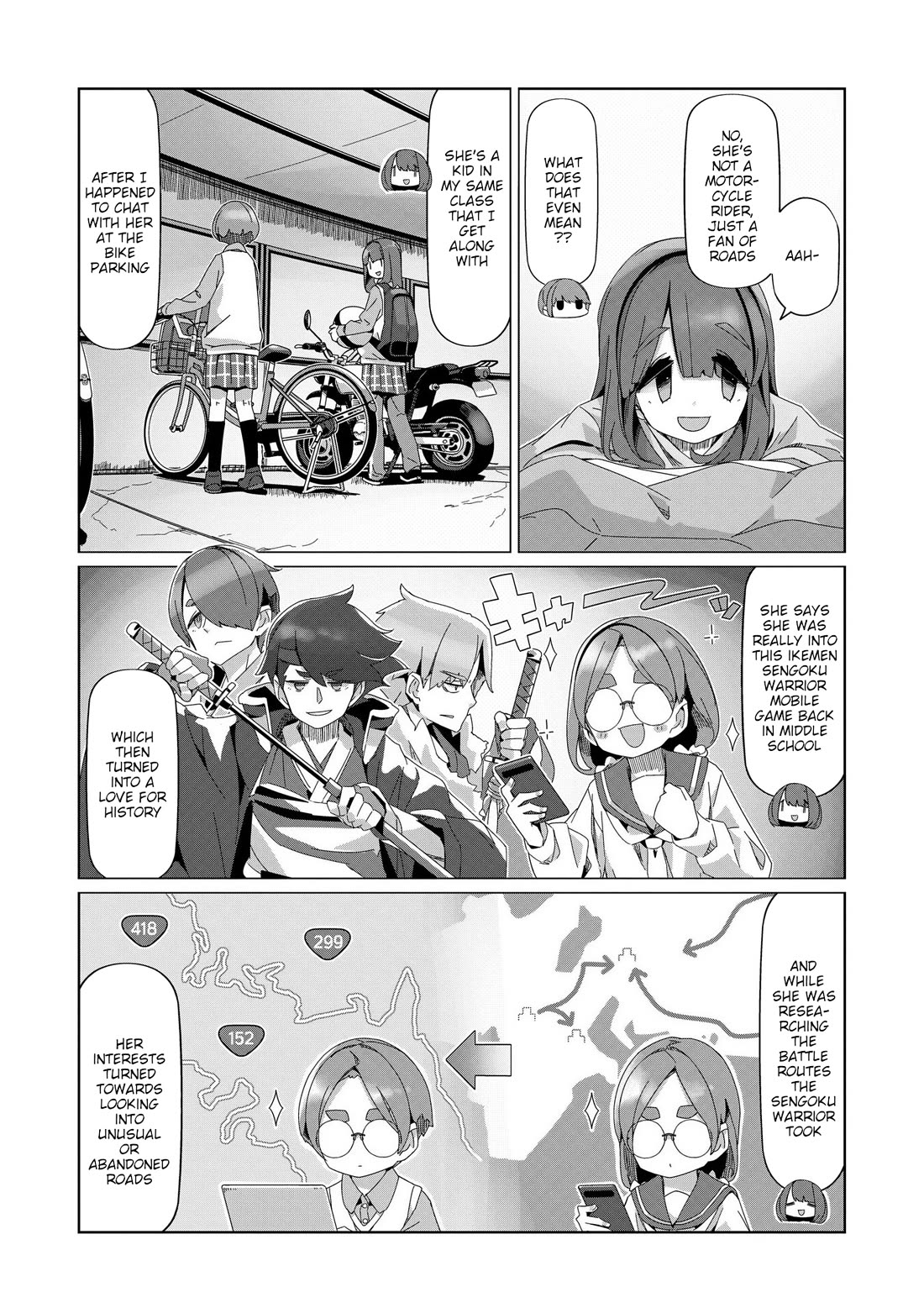 Yurucamp Chapter 100 - Page 18