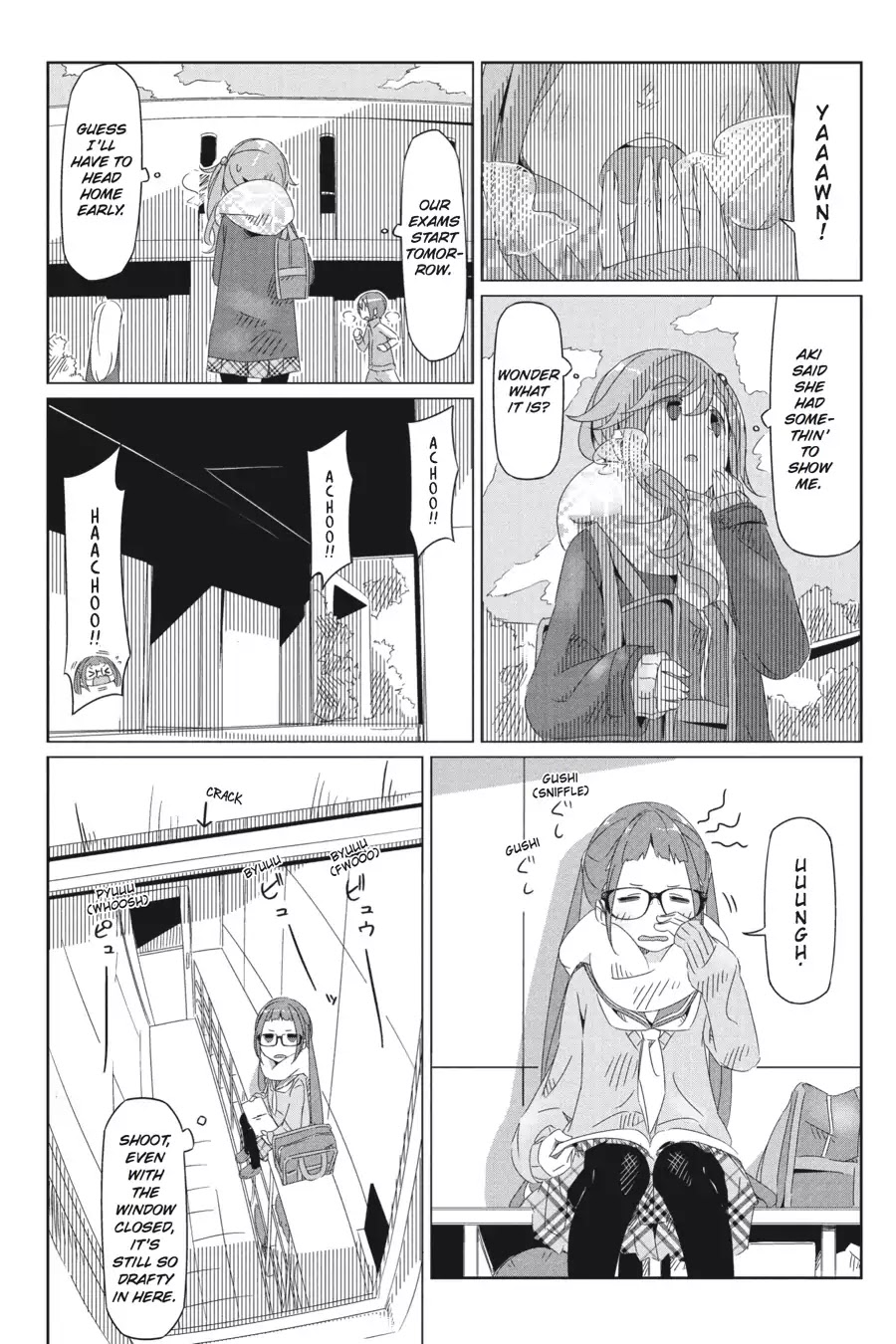 Yurucamp Chapter 13 - Page 1