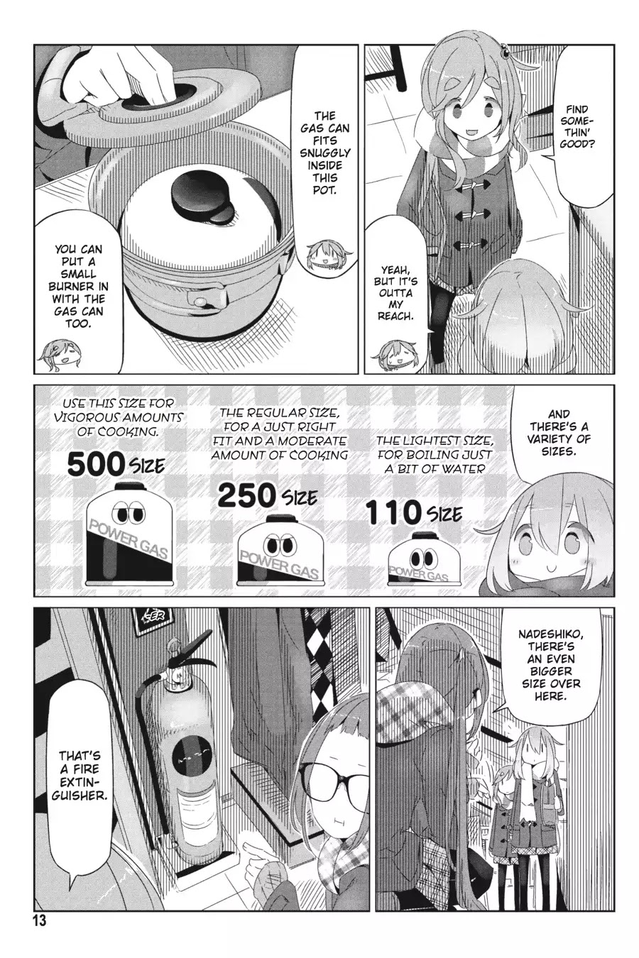 Yurucamp Chapter 14 - Page 14