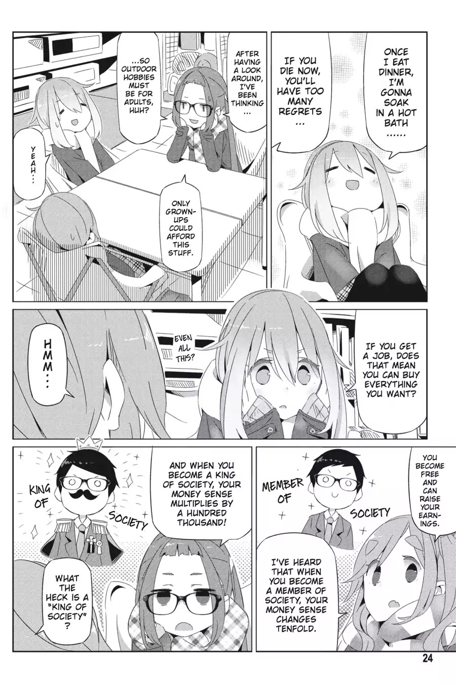 Yurucamp Chapter 14 - Page 25