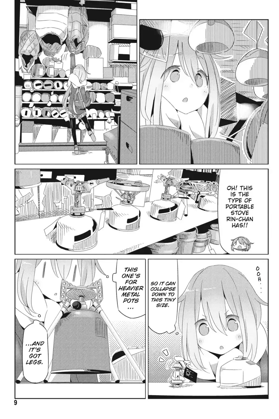Yurucamp Chapter 14 - Page 10