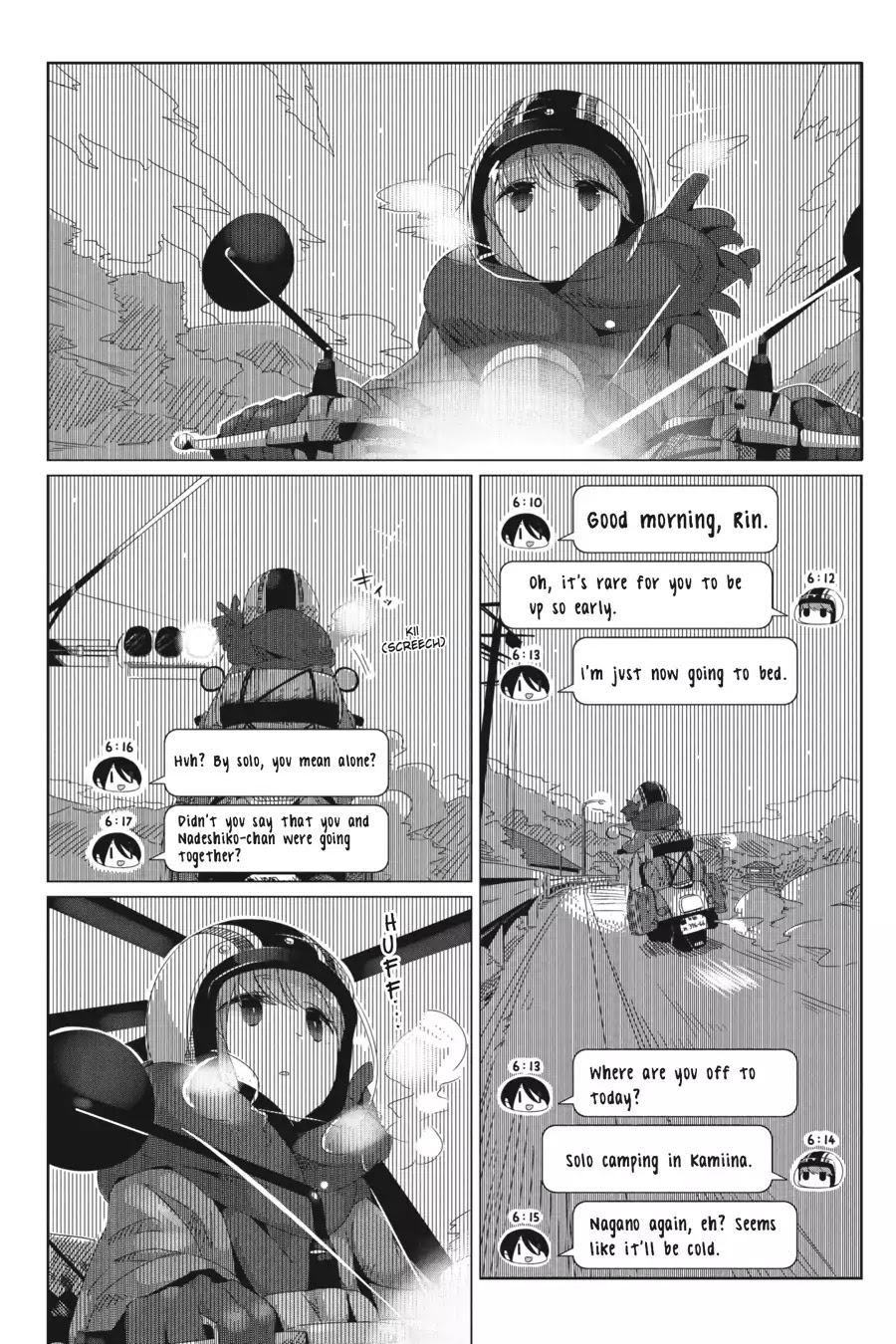 Yurucamp Chapter 15 - Page 1
