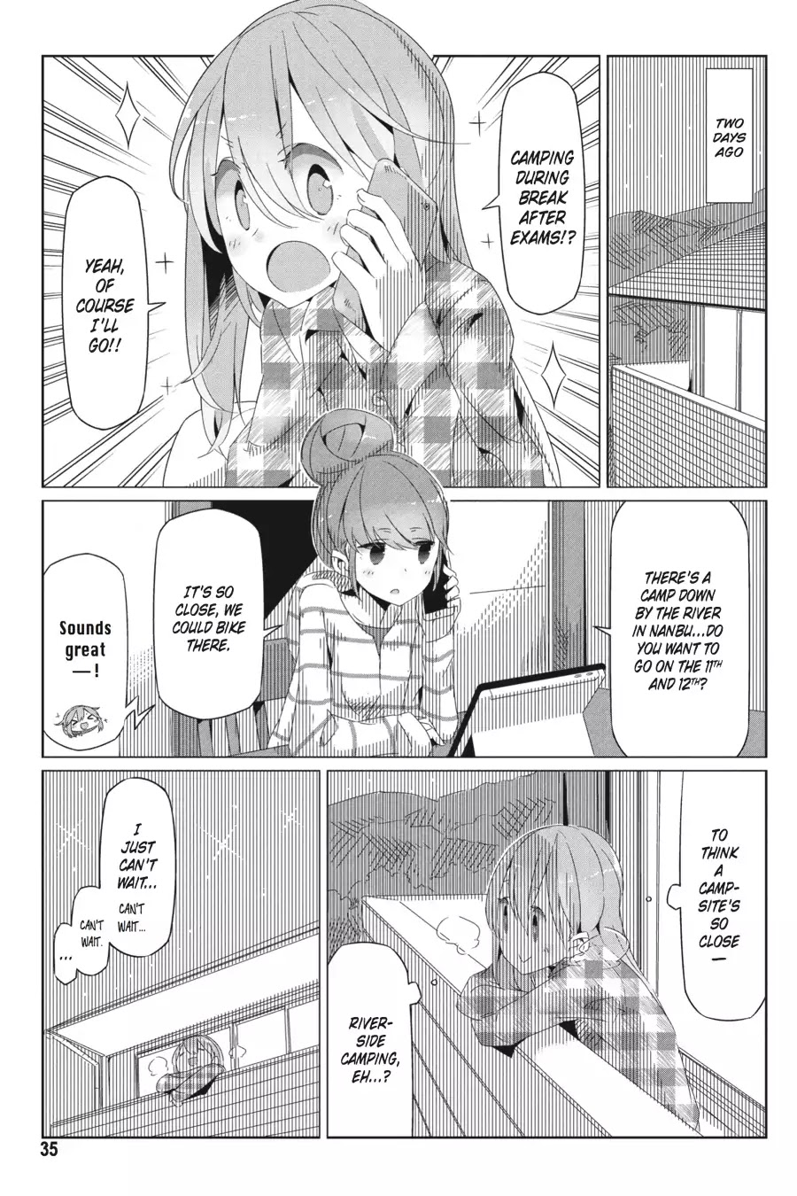 Yurucamp Chapter 15 - Page 3