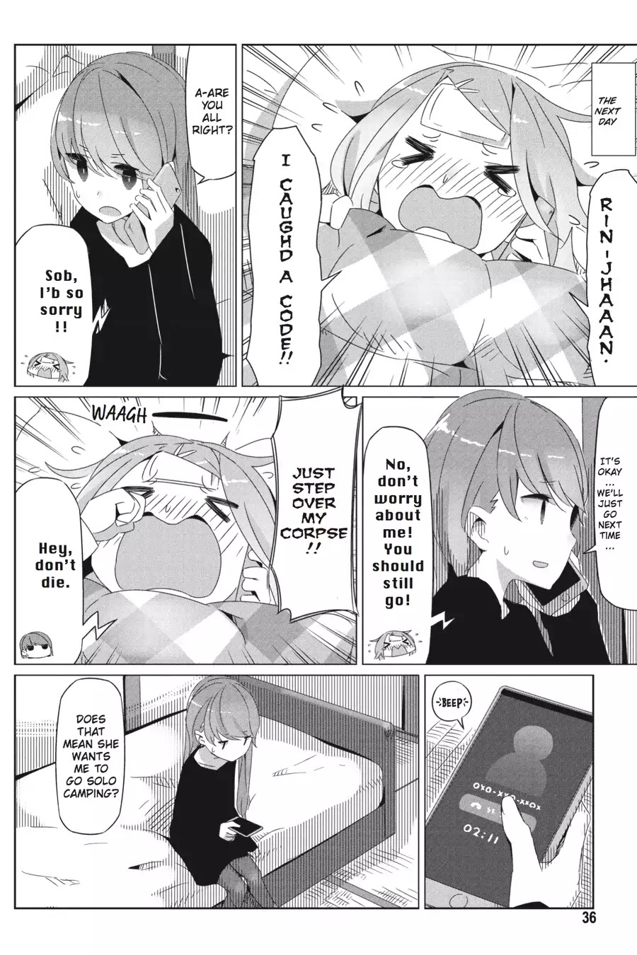 Yurucamp Chapter 15 - Page 4