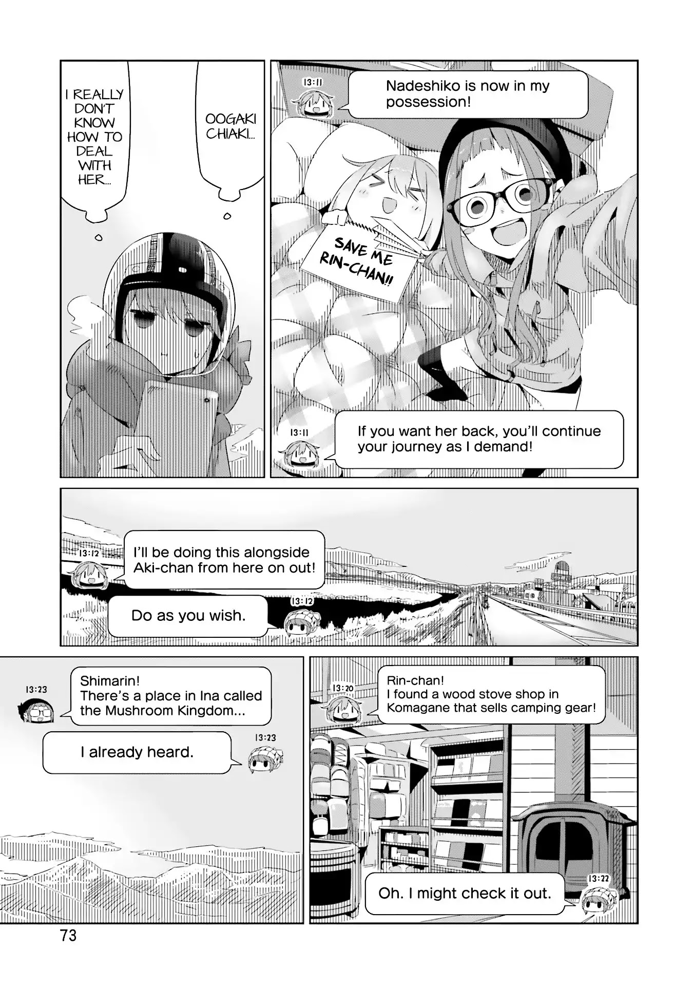 Yurucamp Chapter 16 - Page 11