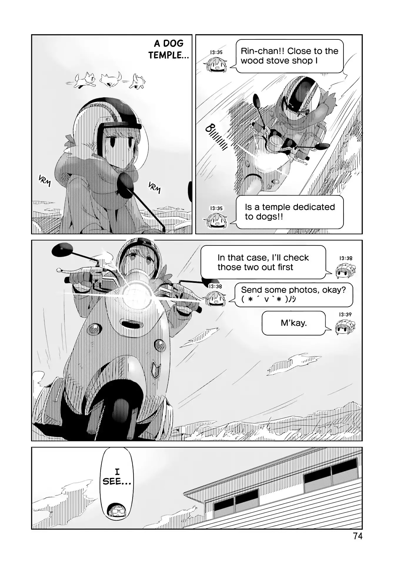Yurucamp Chapter 16 - Page 12