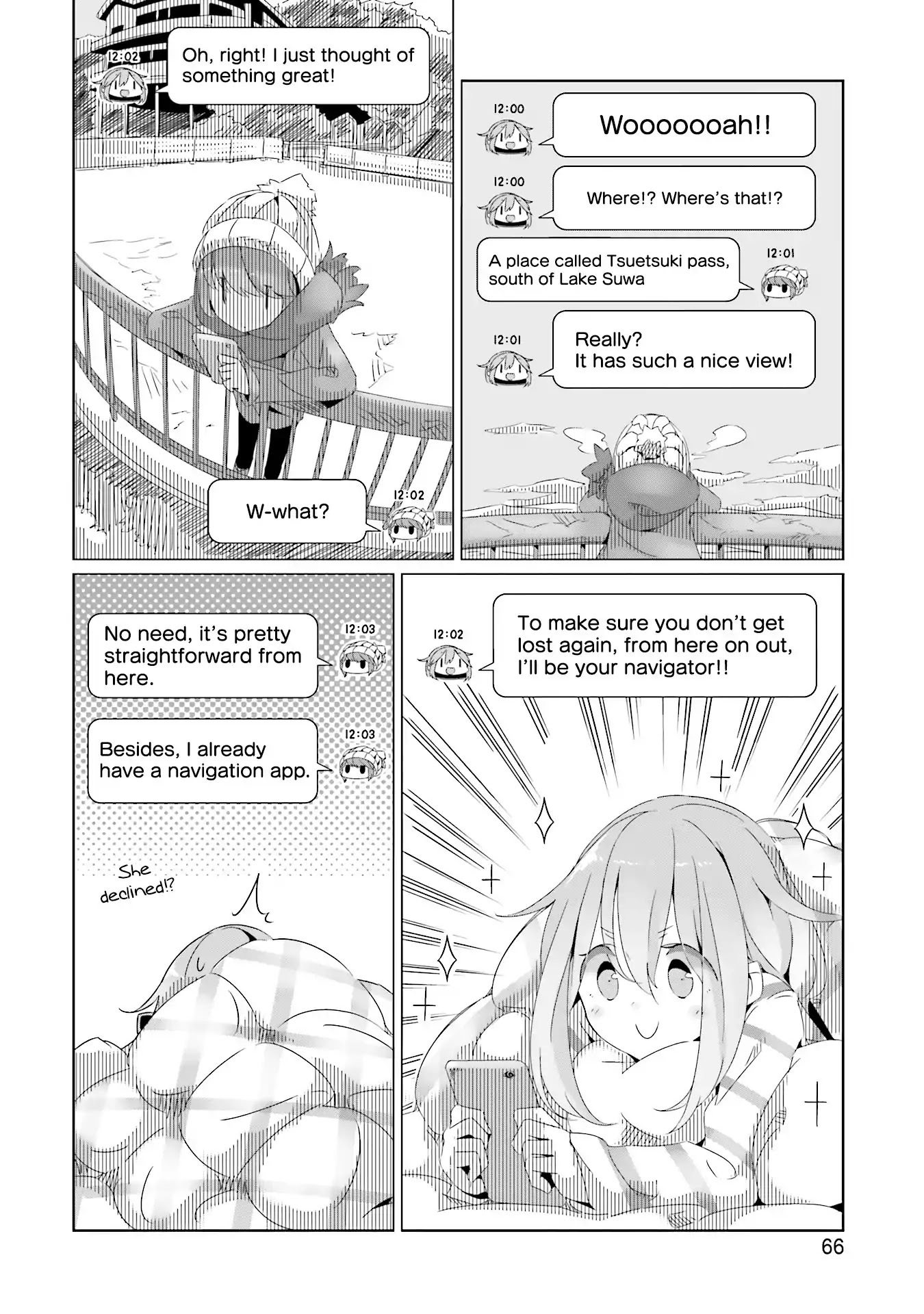 Yurucamp Chapter 16 - Page 4