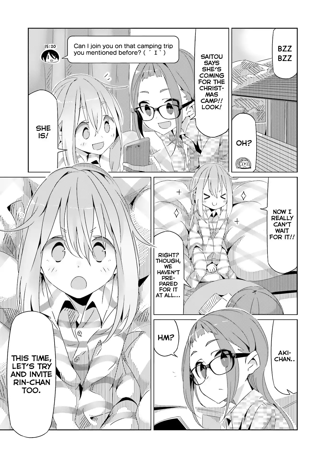 Yurucamp Chapter 17 - Page 12