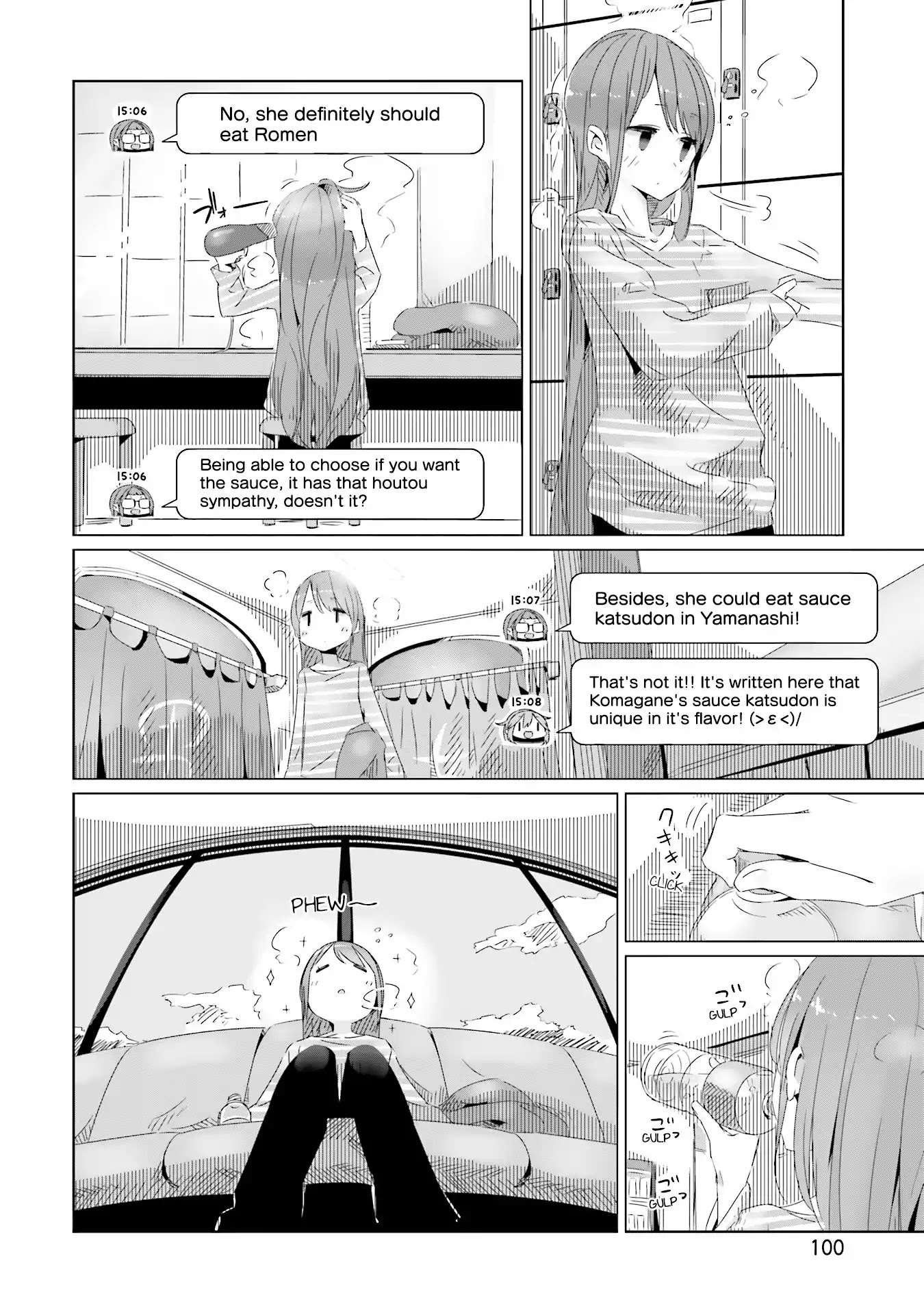 Yurucamp Chapter 17 - Page 9