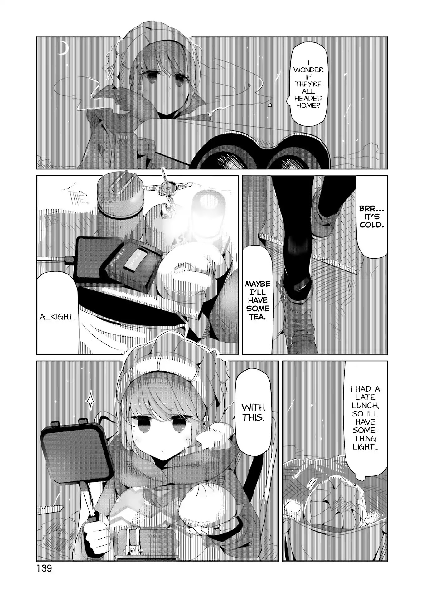 Yurucamp Chapter 18 - Page 17