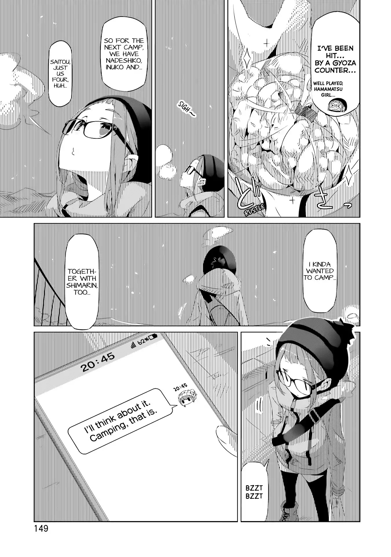 Yurucamp Chapter 18 - Page 27