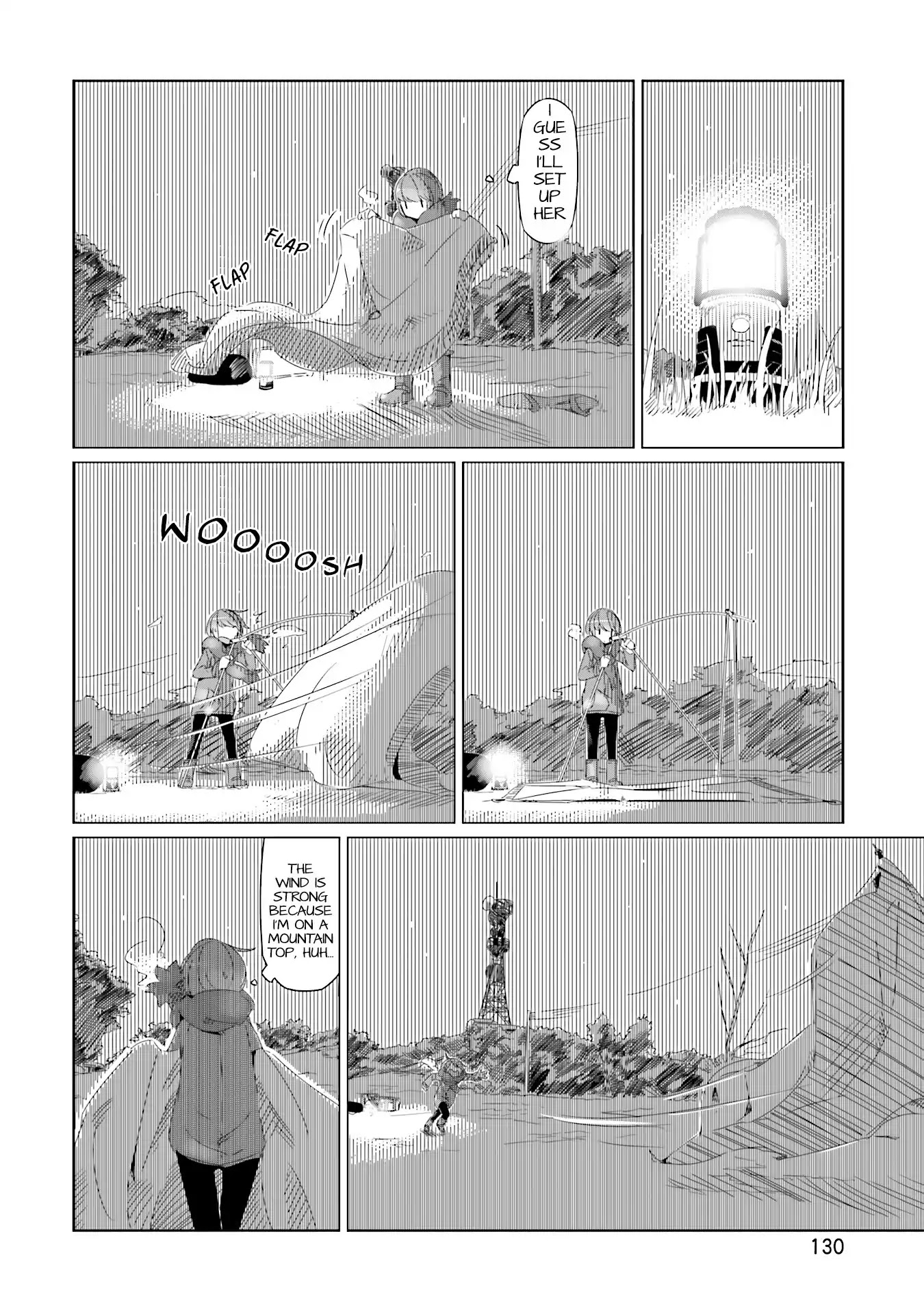 Yurucamp Chapter 18 - Page 9