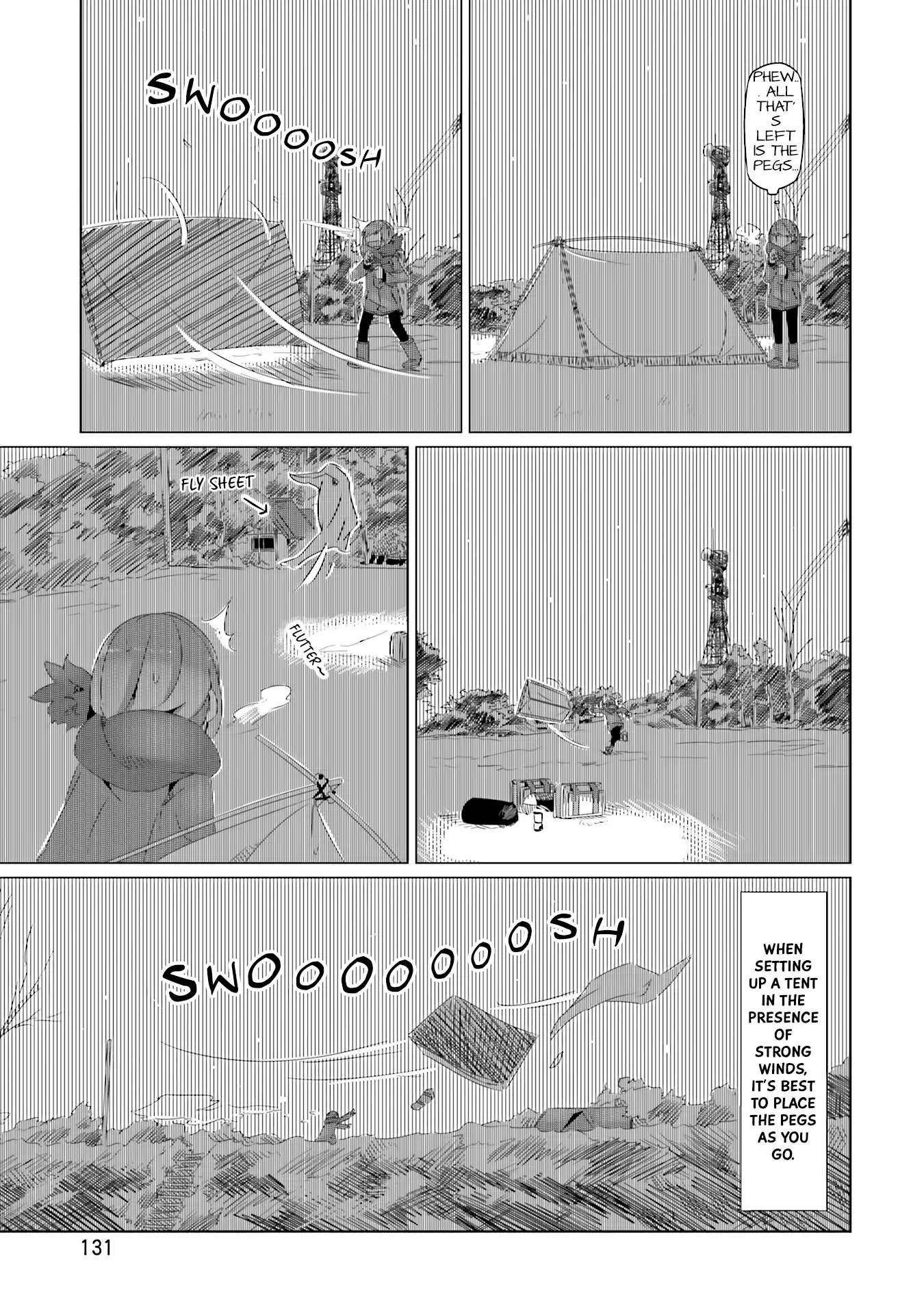 Yurucamp Chapter 18 - Page 10