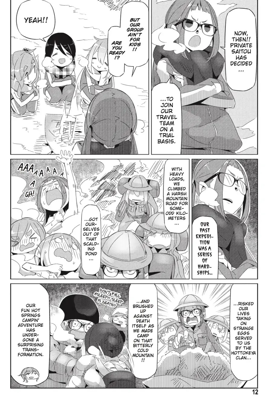 Yurucamp Chapter 19 - Page 13