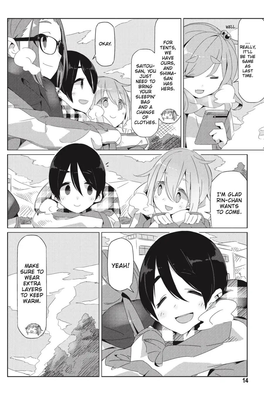 Yurucamp Chapter 19 - Page 15