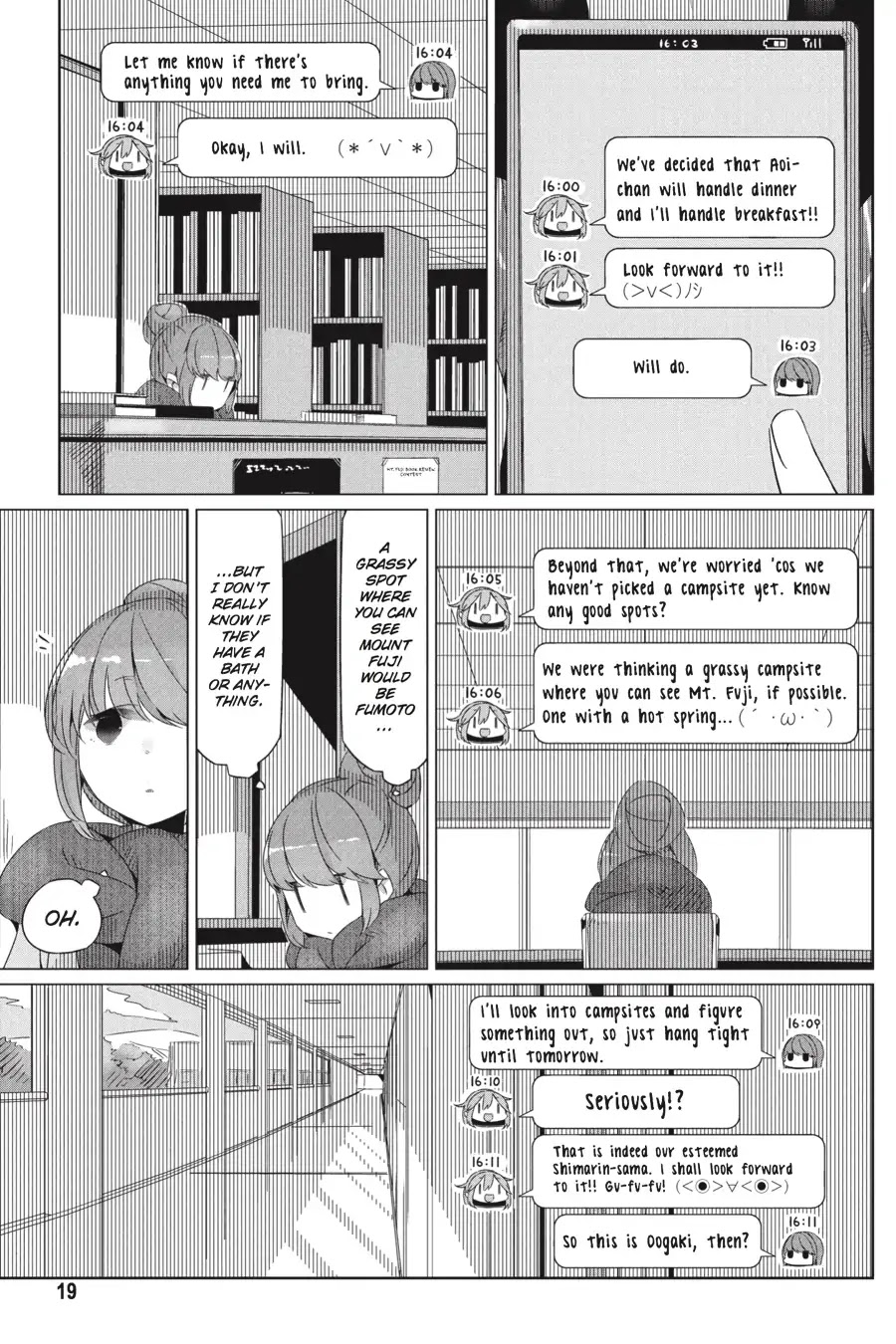 Yurucamp Chapter 19 - Page 20