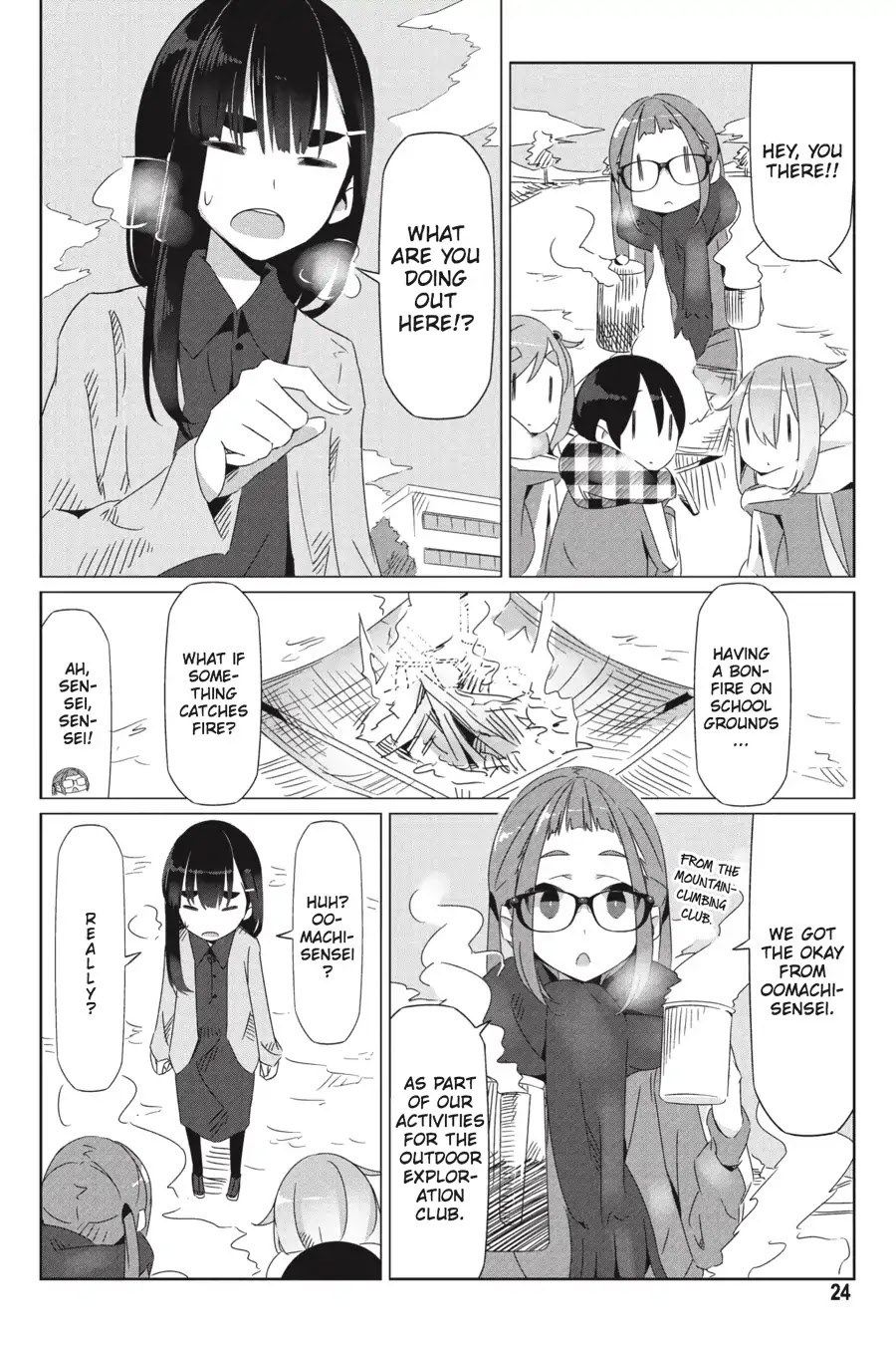 Yurucamp Chapter 19 - Page 25