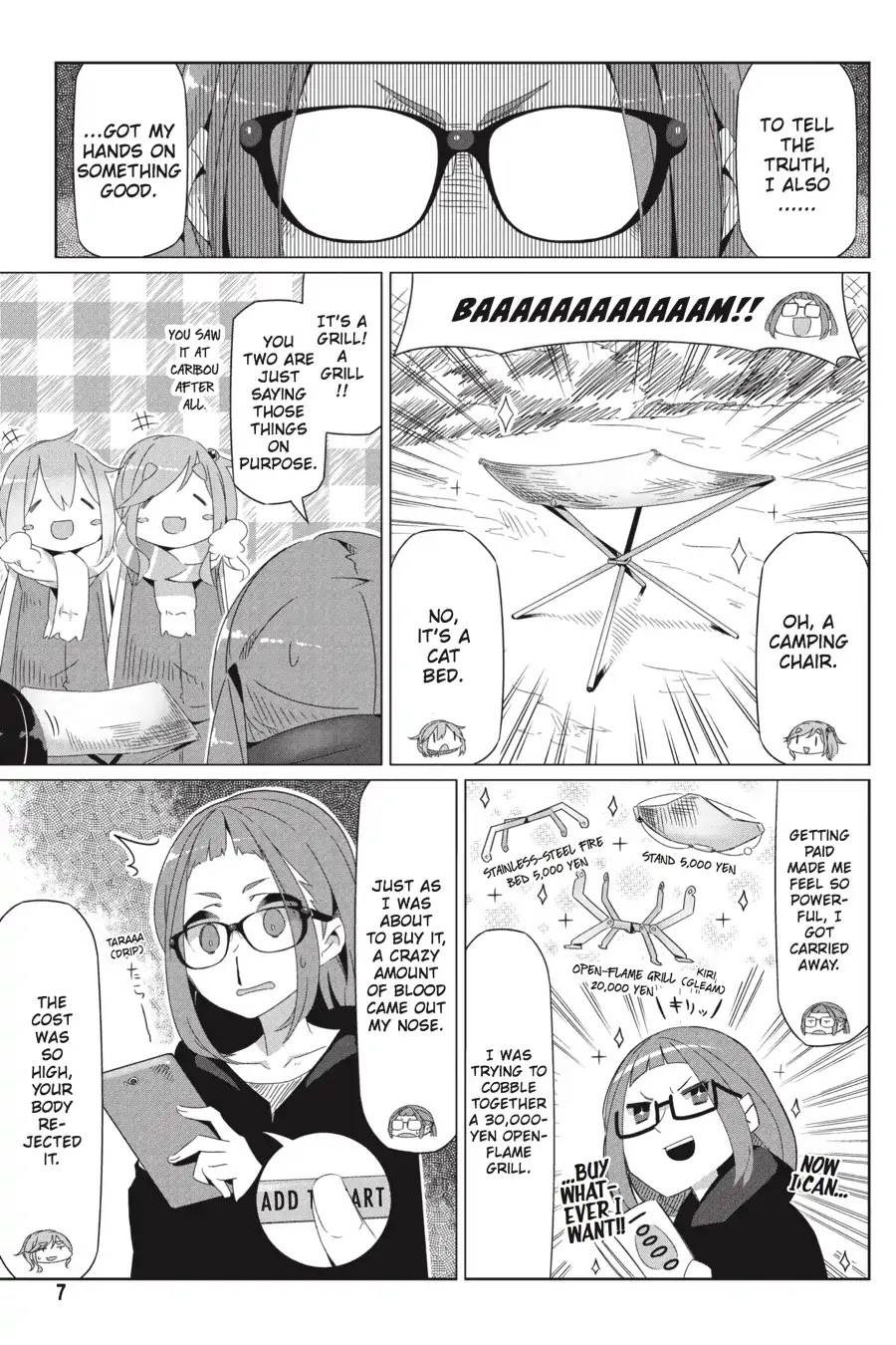 Yurucamp Chapter 19 - Page 8