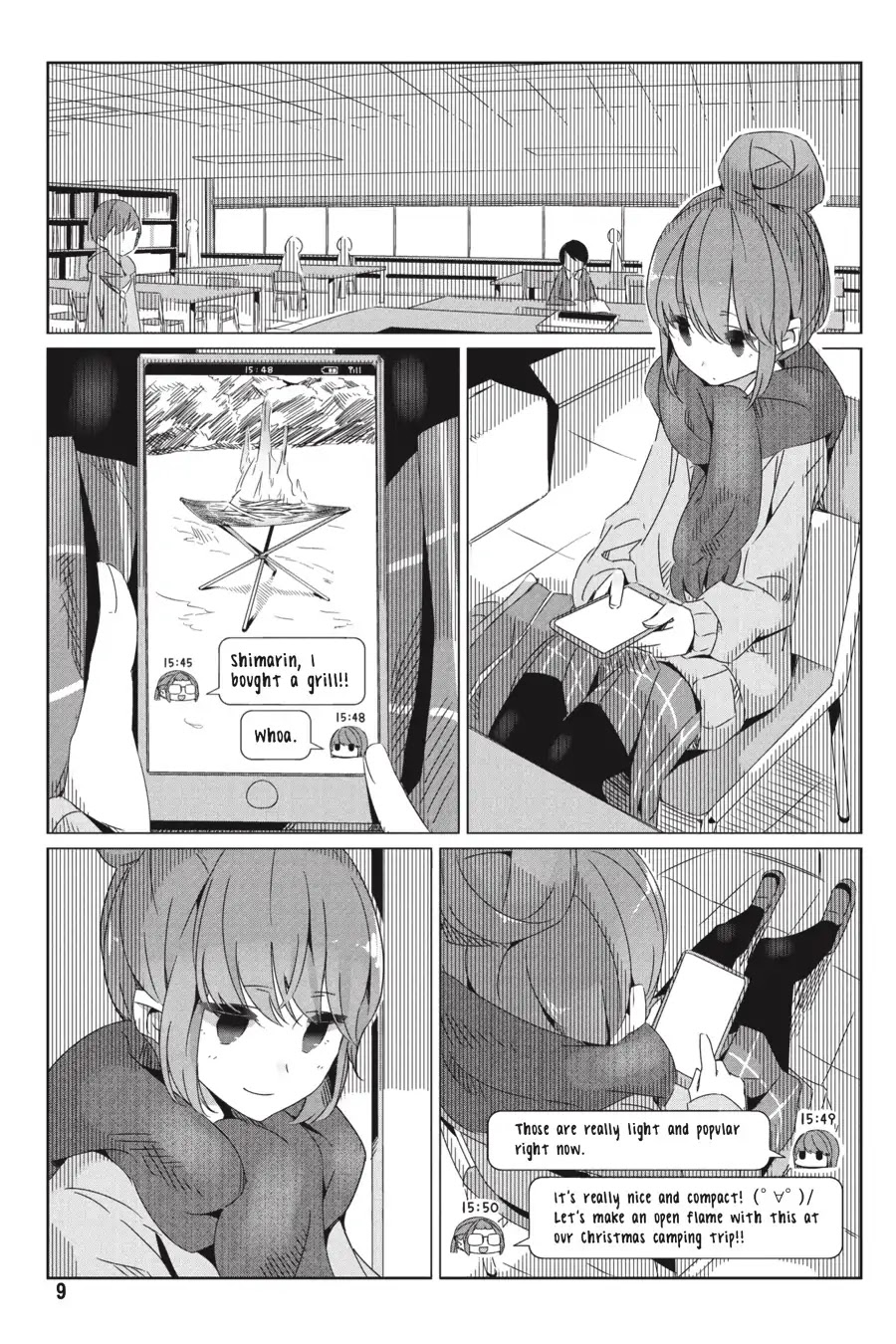 Yurucamp Chapter 19 - Page 10