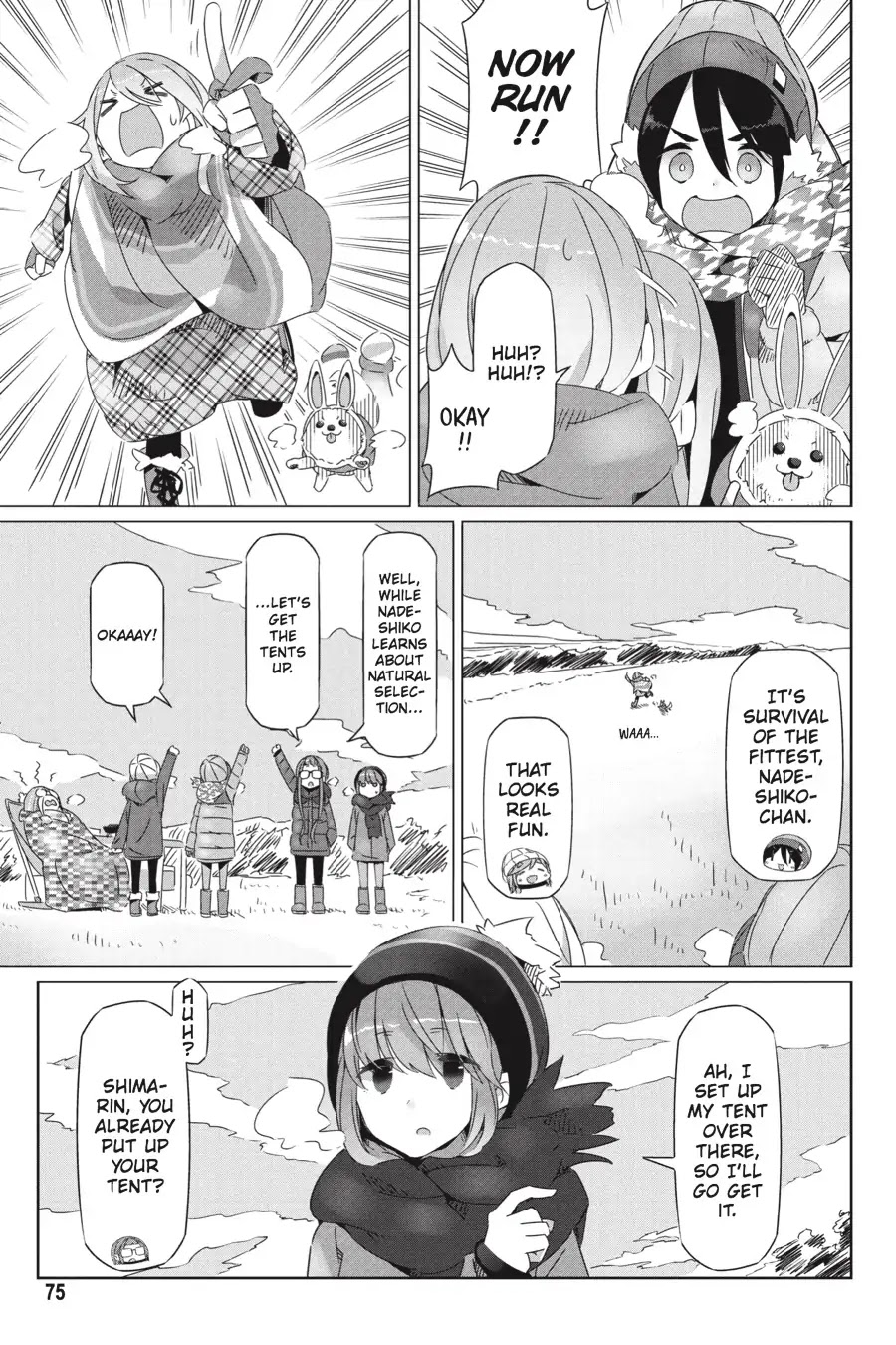 Yurucamp Chapter 21 - Page 13