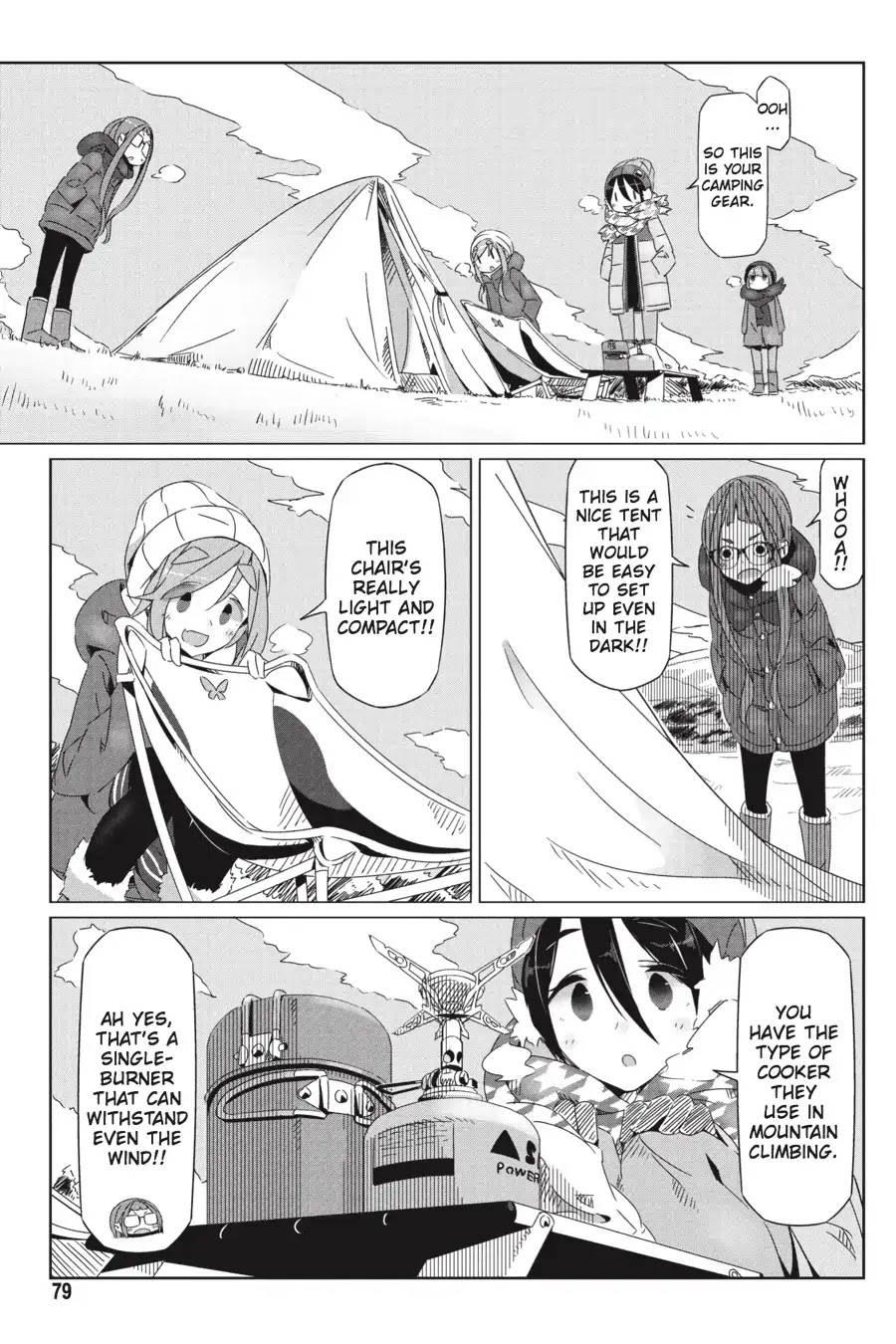 Yurucamp Chapter 21 - Page 17