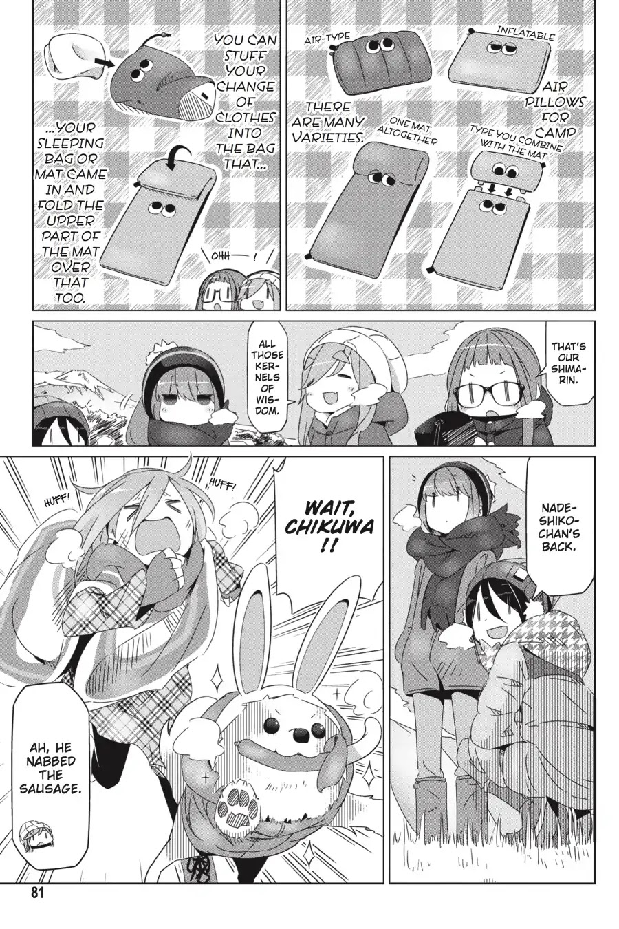 Yurucamp Chapter 21 - Page 19