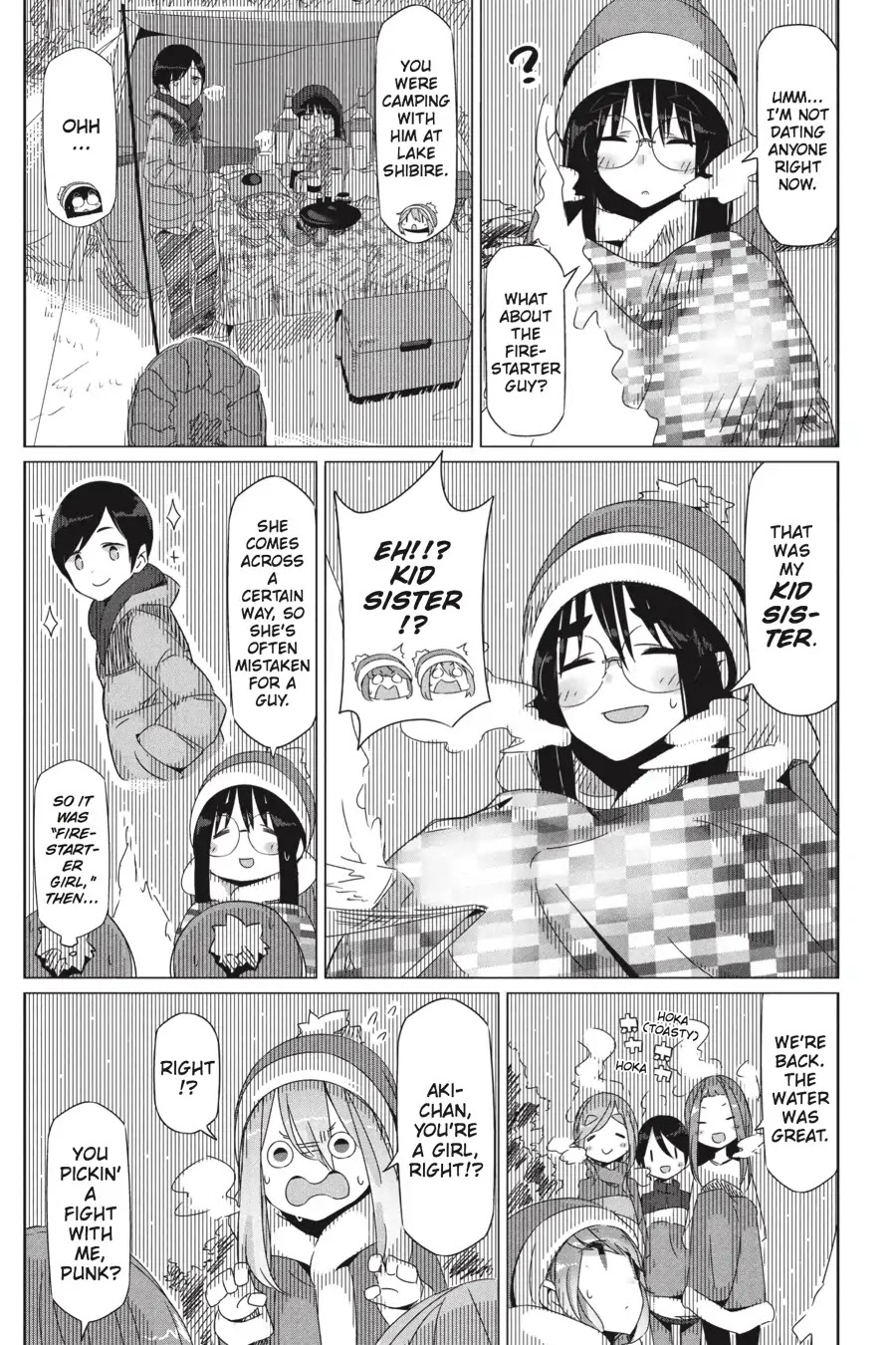 Yurucamp Chapter 23 - Page 4