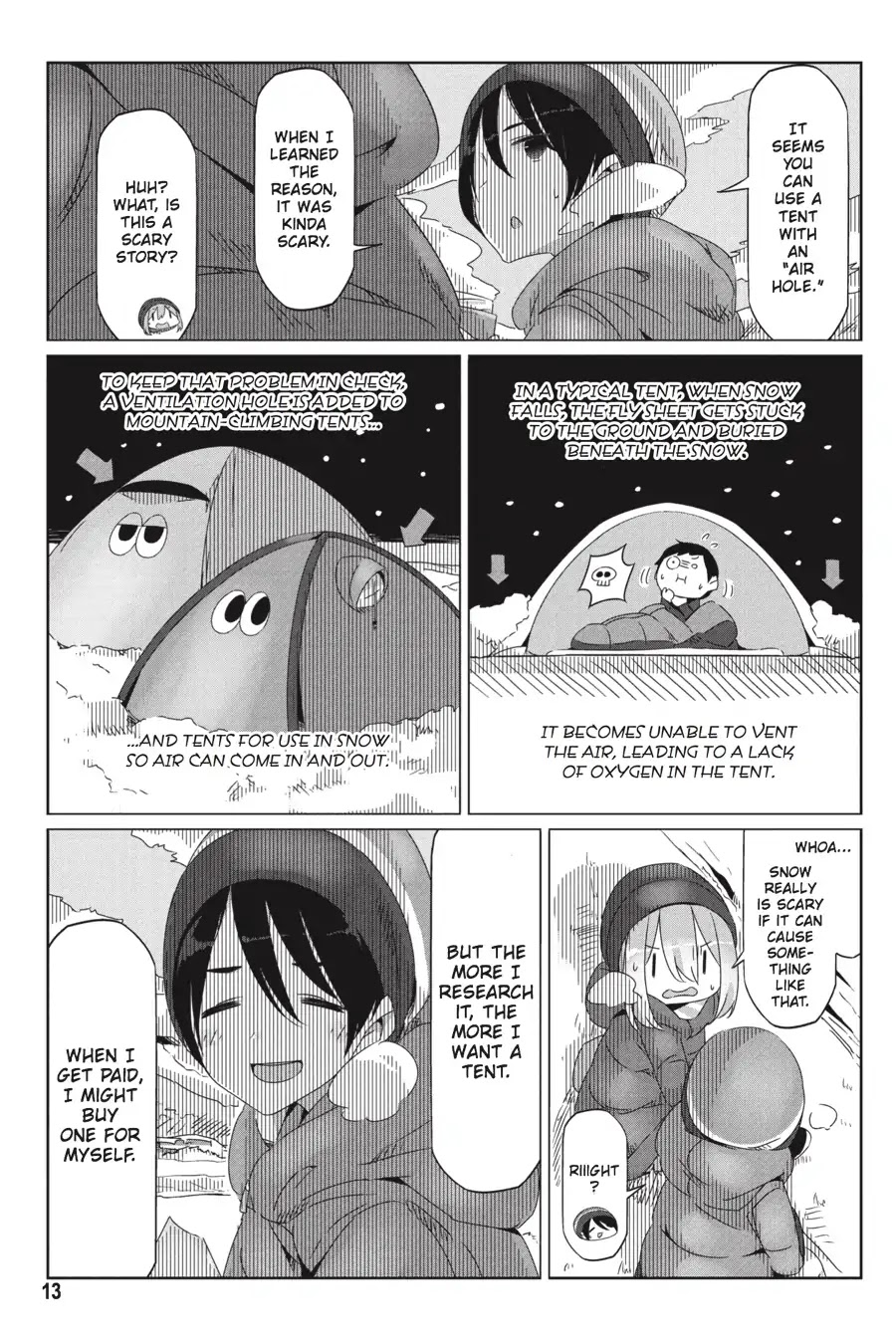 Yurucamp Chapter 24 - Page 14