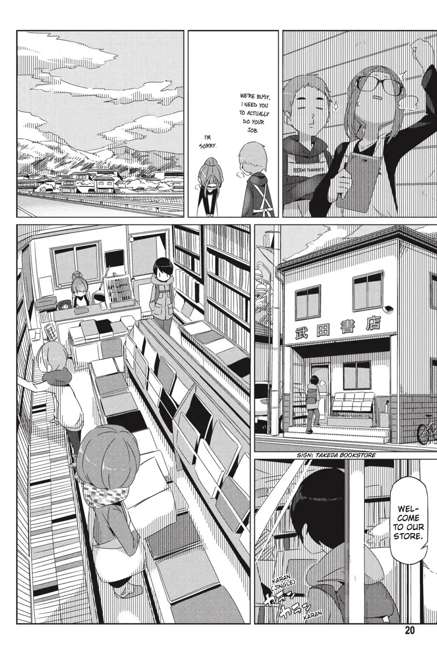Yurucamp Chapter 24 - Page 21