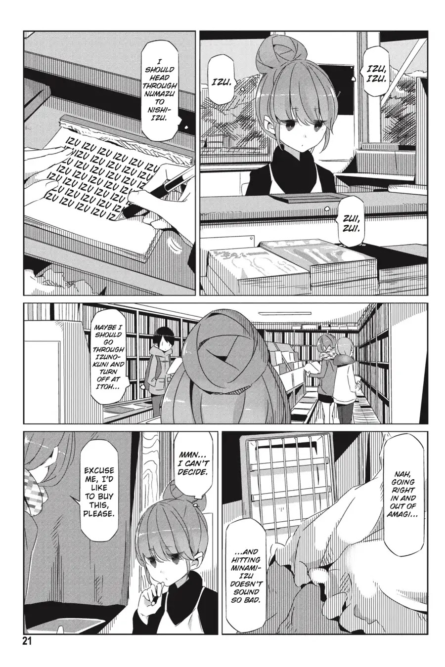 Yurucamp Chapter 24 - Page 22