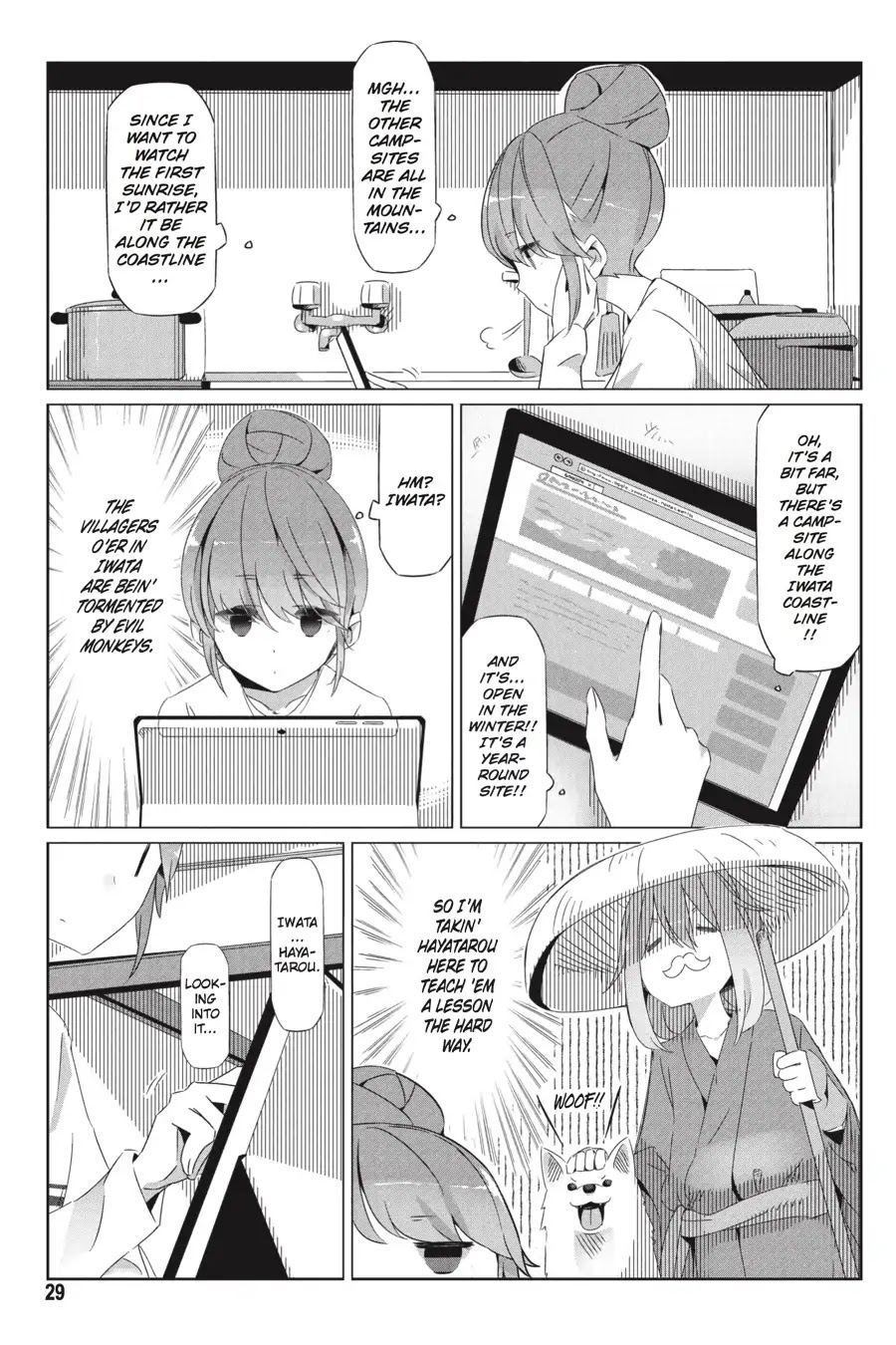 Yurucamp Chapter 24 - Page 30